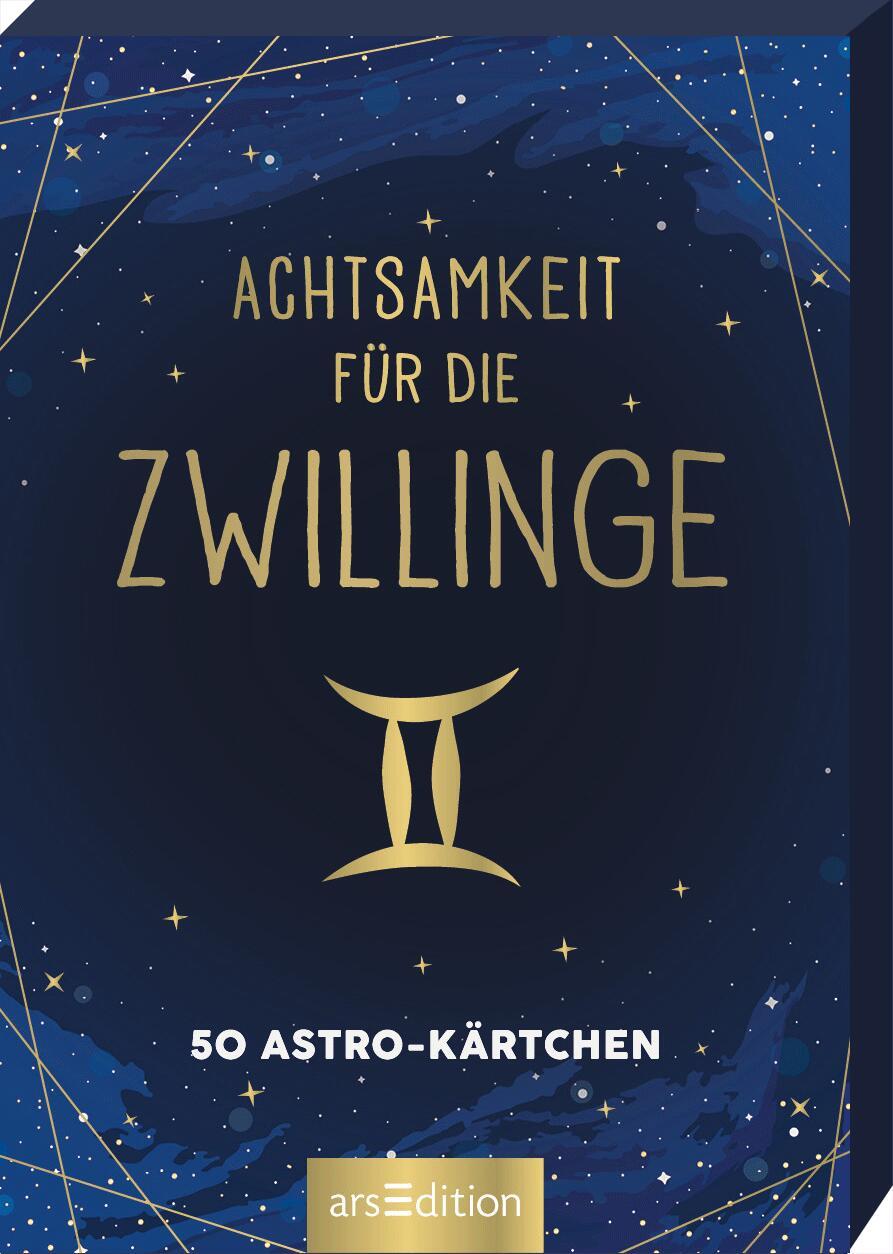 Vorderes Coverbild Achtsamkeit für die Zwillinge