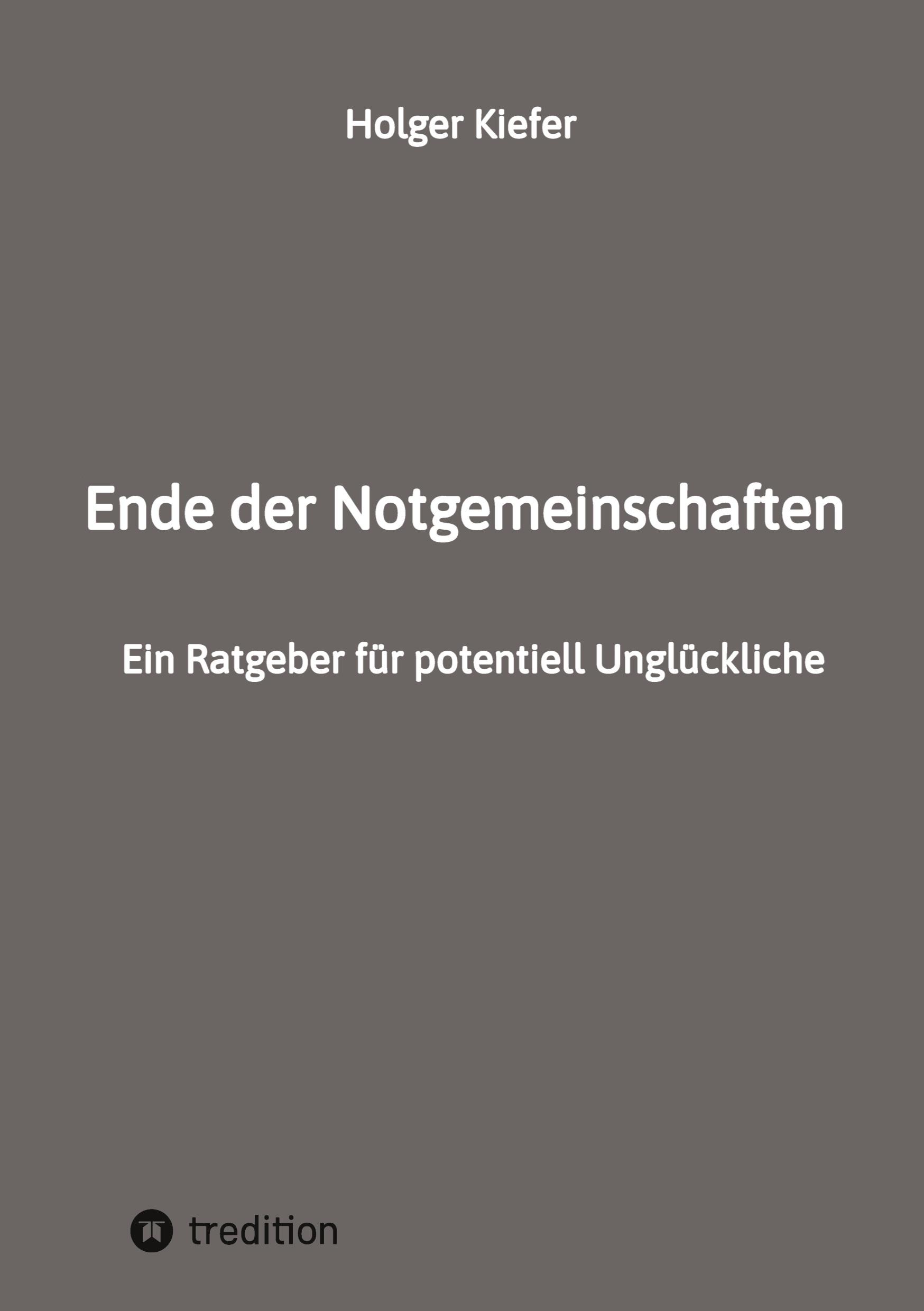 Vorderes Coverbild Ende der Notgemeinschaften