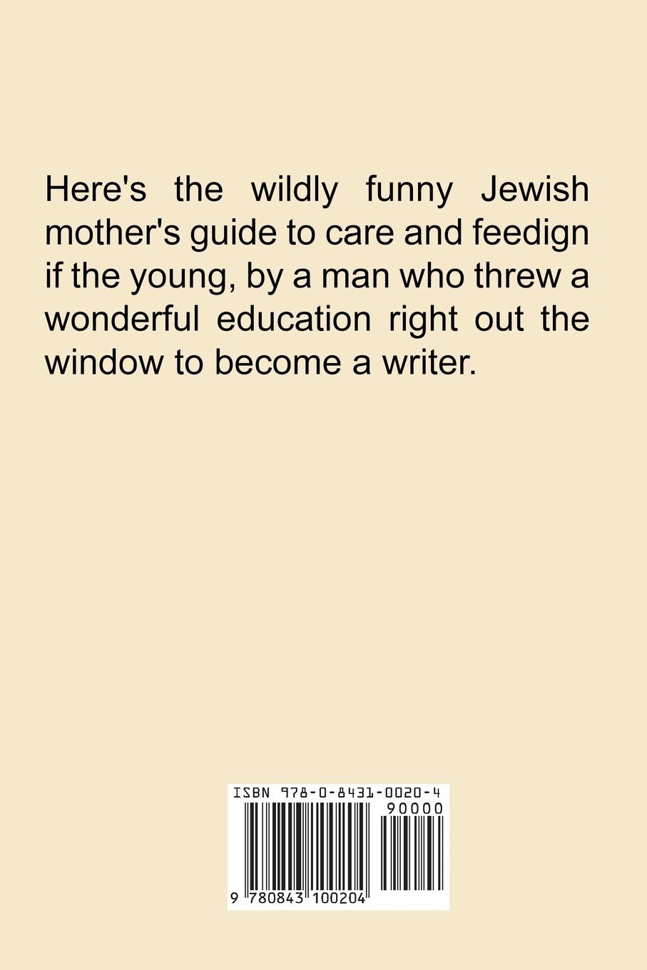 Rückseitencover How to be a Jewish Mother