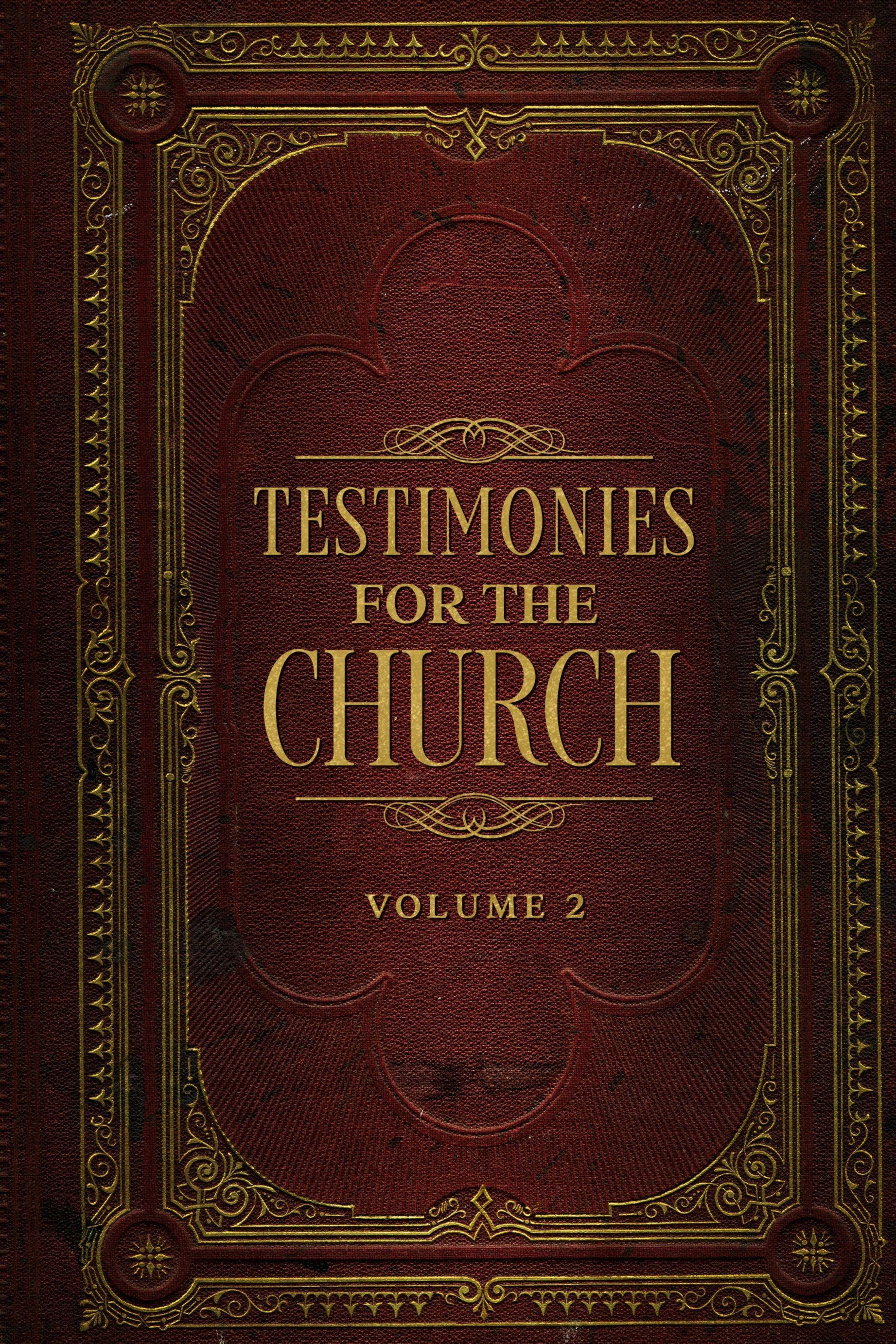 Vorderes Coverbild Testimonies for the Church Volume 2