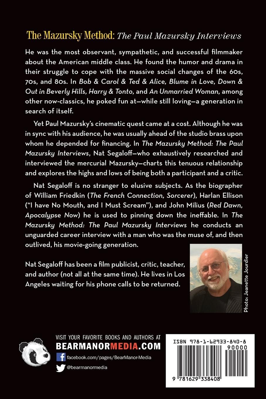 Rückseitencover The Mazursky Method