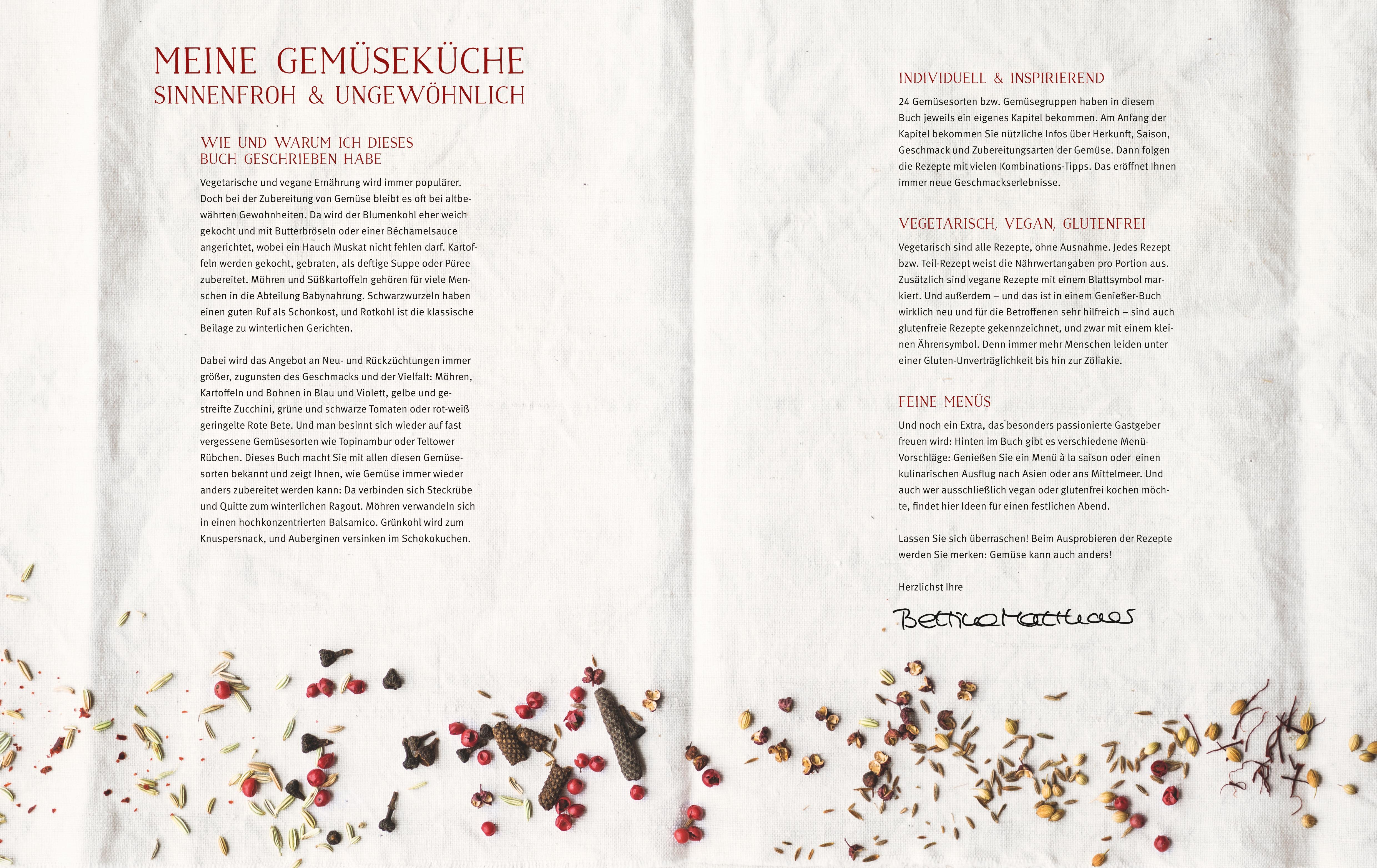 Beispielinhalt (Bild) Gemüse kann auch anders