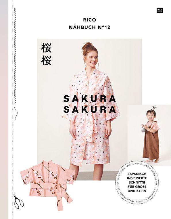 Vorderes Coverbild RICO NÄHBUCH No 12 Sakura Sakura