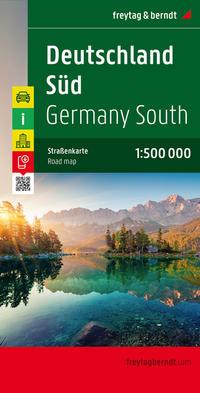 Vorderes Coverbild Deutschland Süd 1 : 500 000