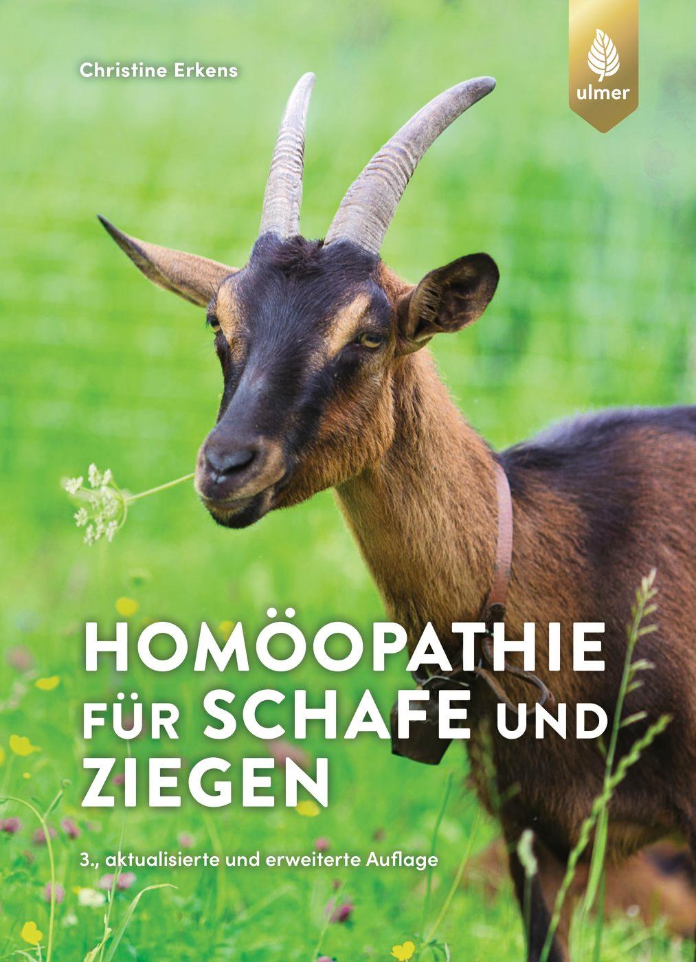 Vorderes Coverbild Homöopathie für Schafe und Ziegen