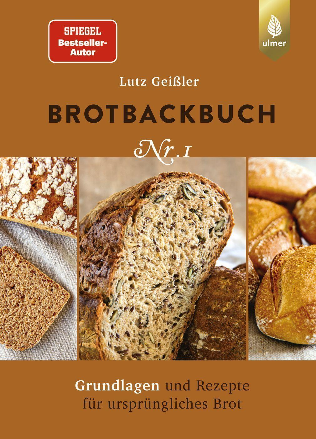 Vorderes Coverbild Brotbackbuch Nr. 1