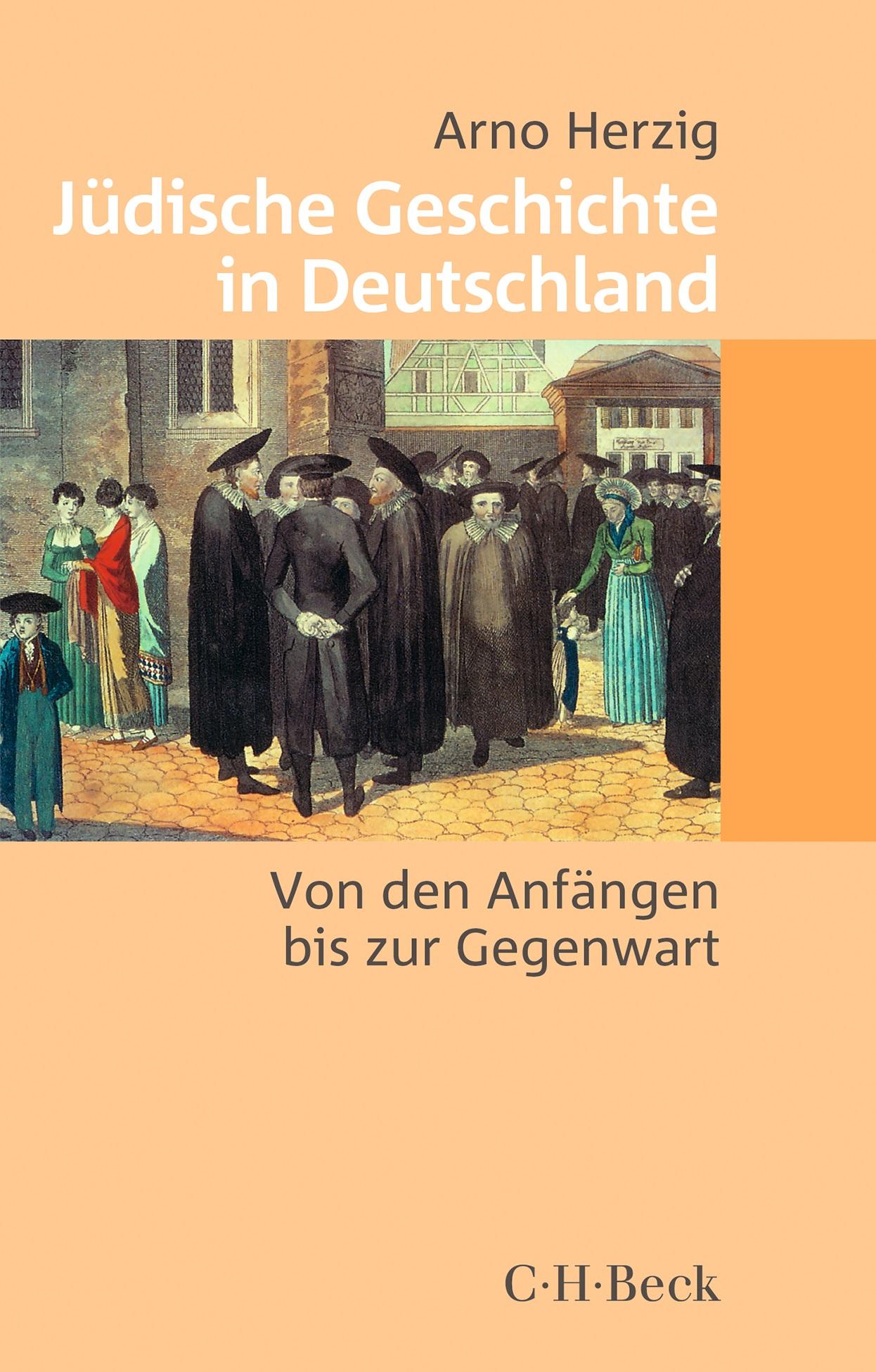 Vorderes Coverbild Jüdische Geschichte in Deutschland