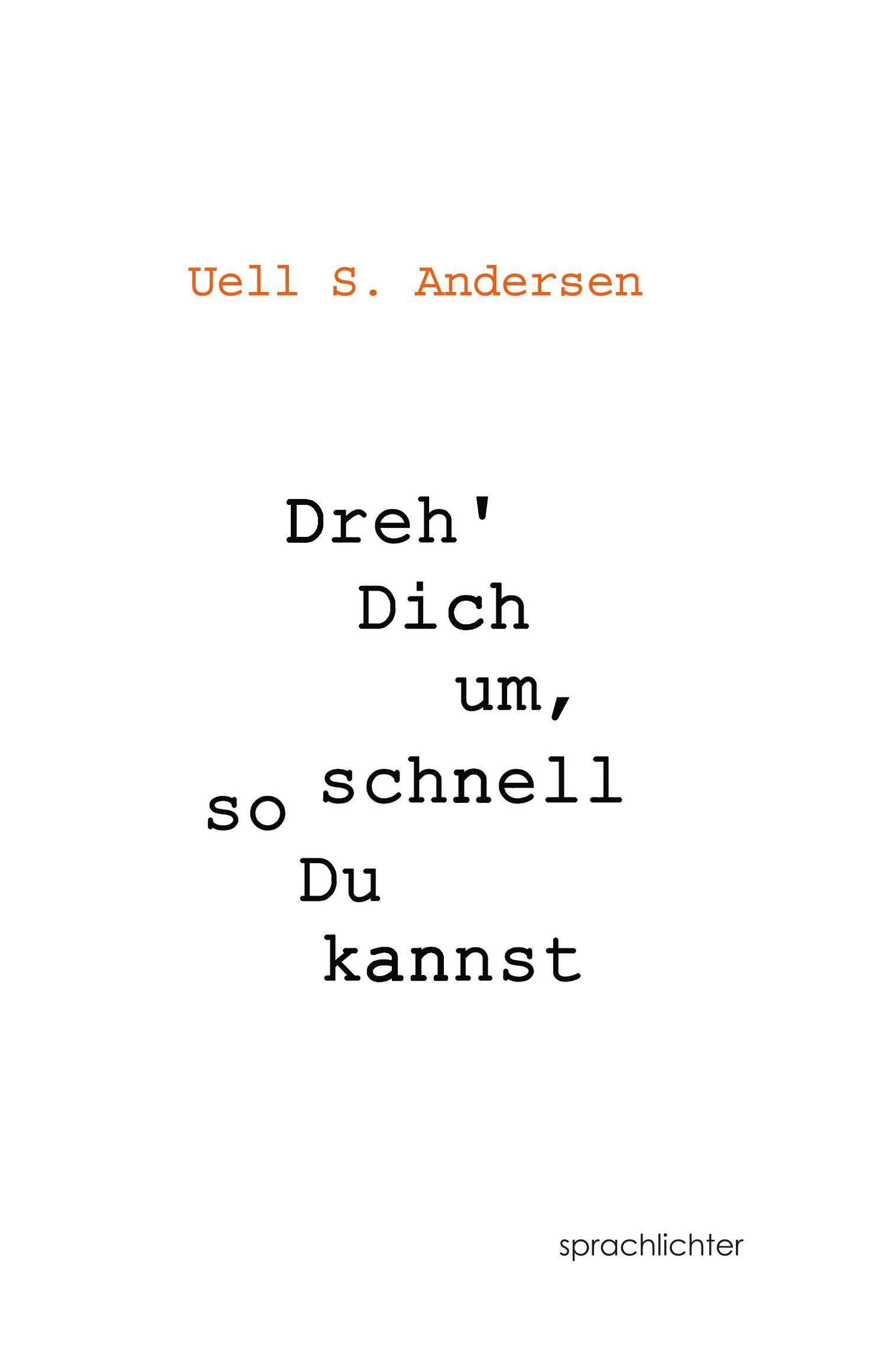 Vorderes Coverbild Dreh Dich um, so schnell Du kannst