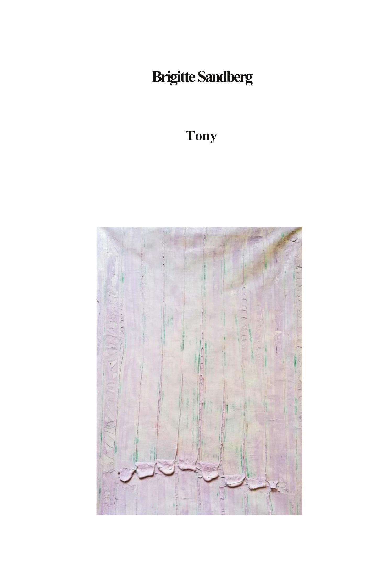 Vorderes Coverbild Tony