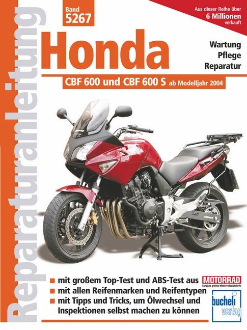 Vorderes Coverbild Honda CBF 600 und CBF 600 S ab Modelljahr 2004