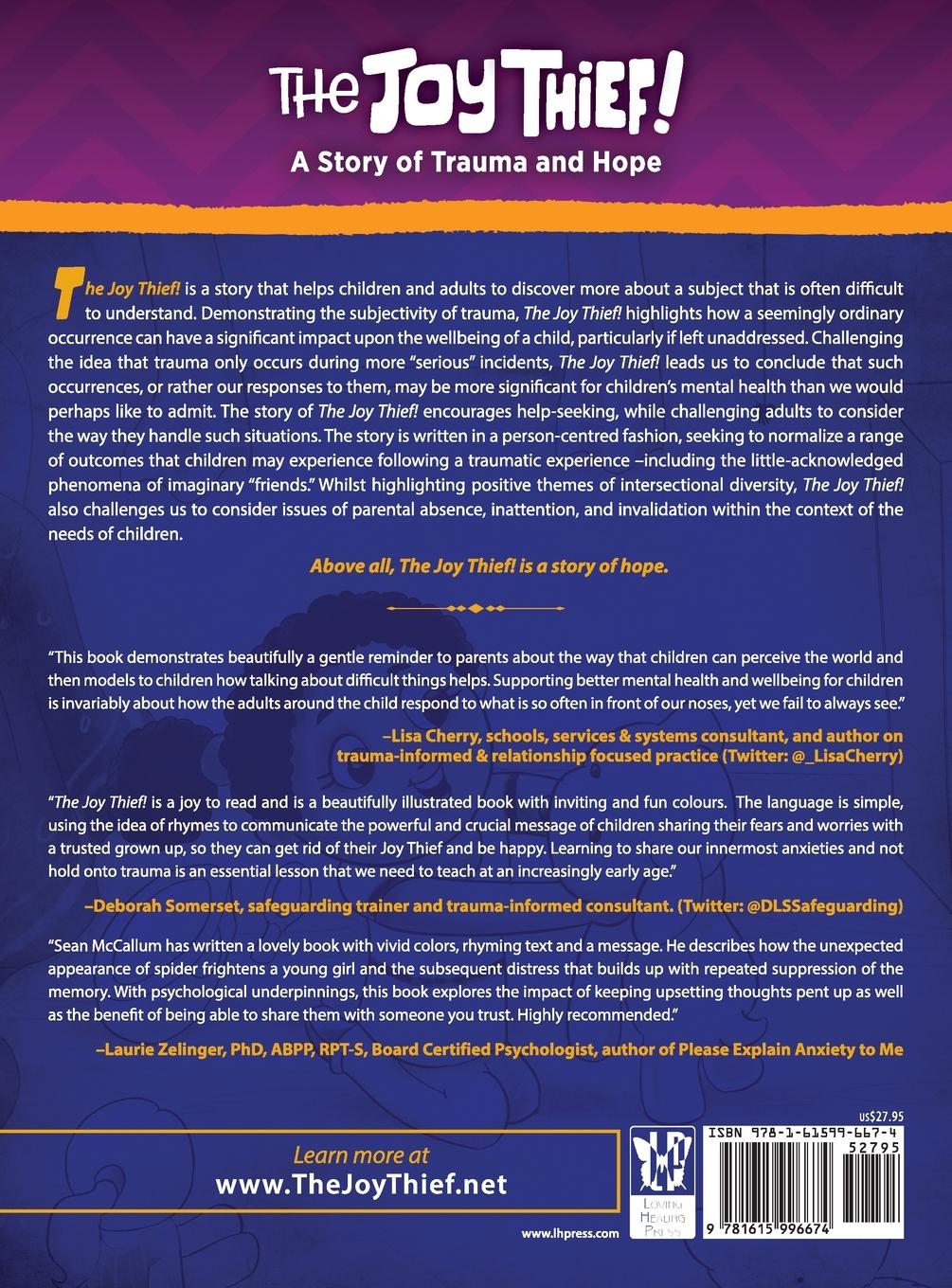 Rückseitencover The Joy Thief