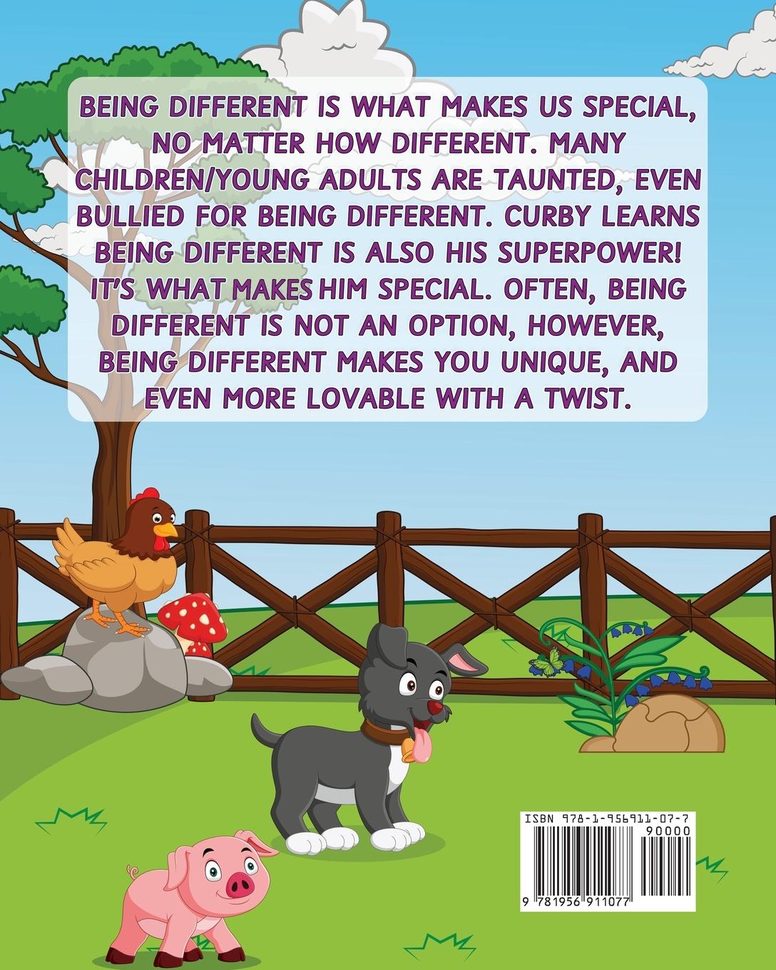 Rückseitencover Curby the Cow