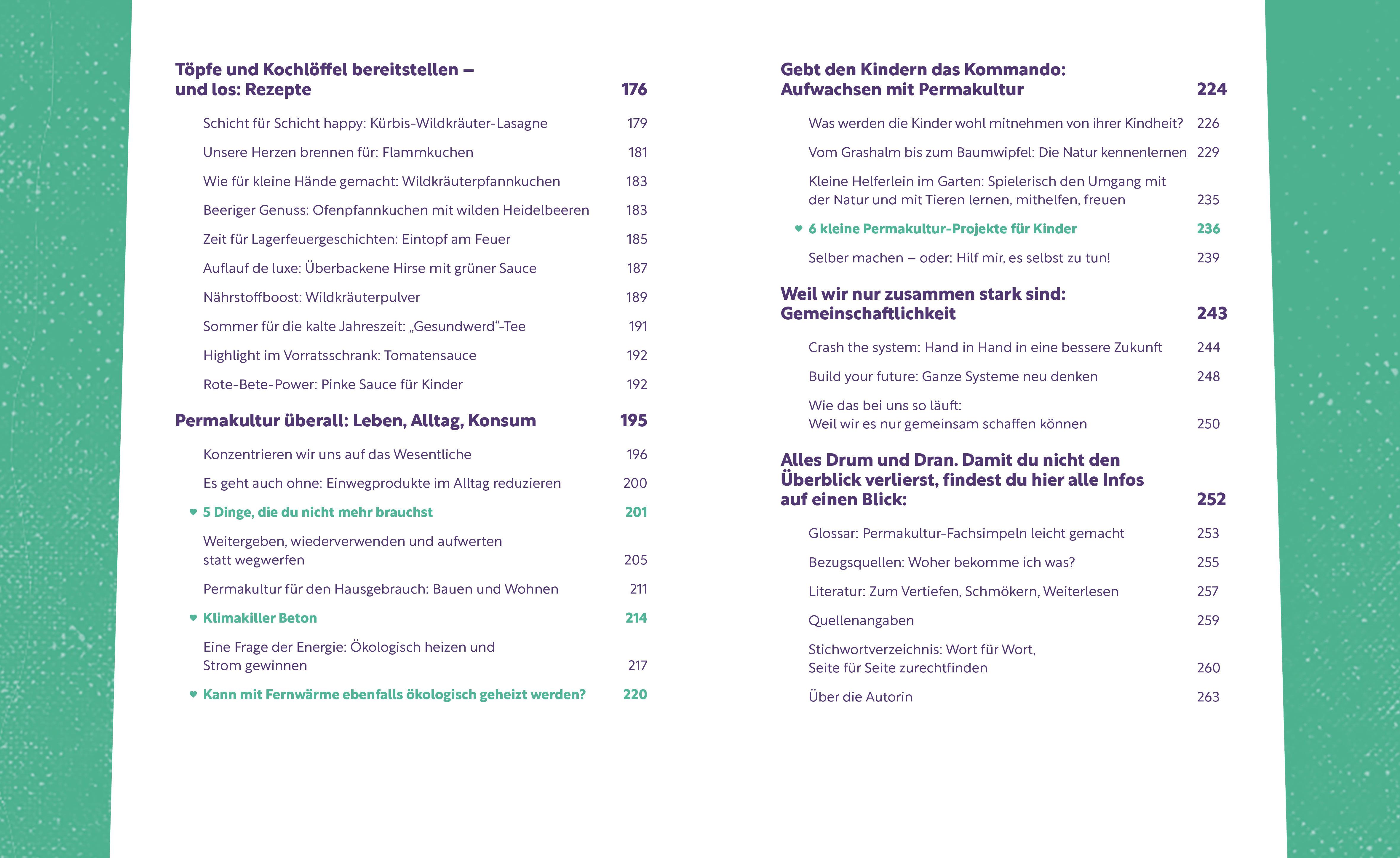 Beispielinhalt (Bild) Permakultur leben