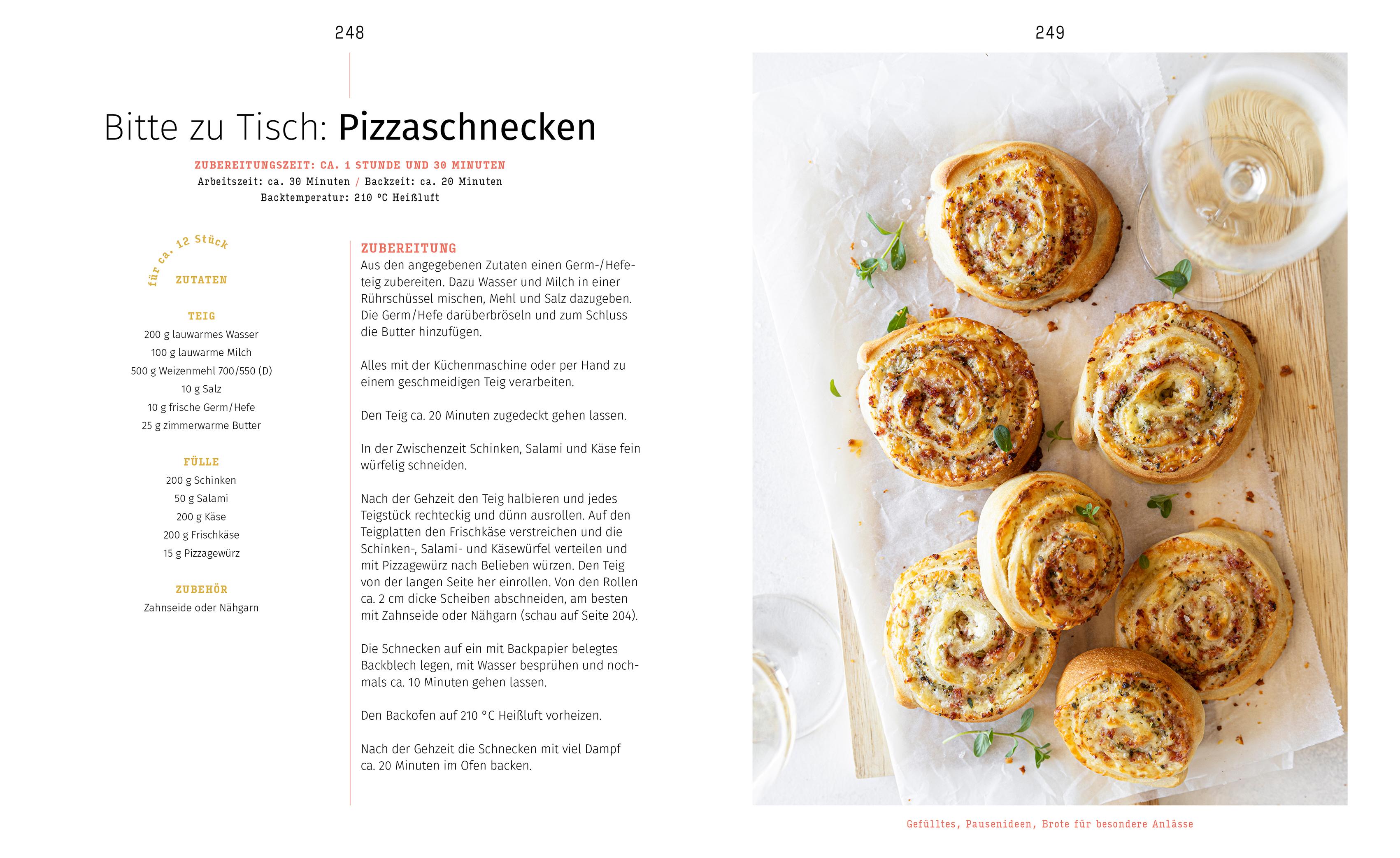 Beispielinhalt (Bild) Das große Brotbackbuch