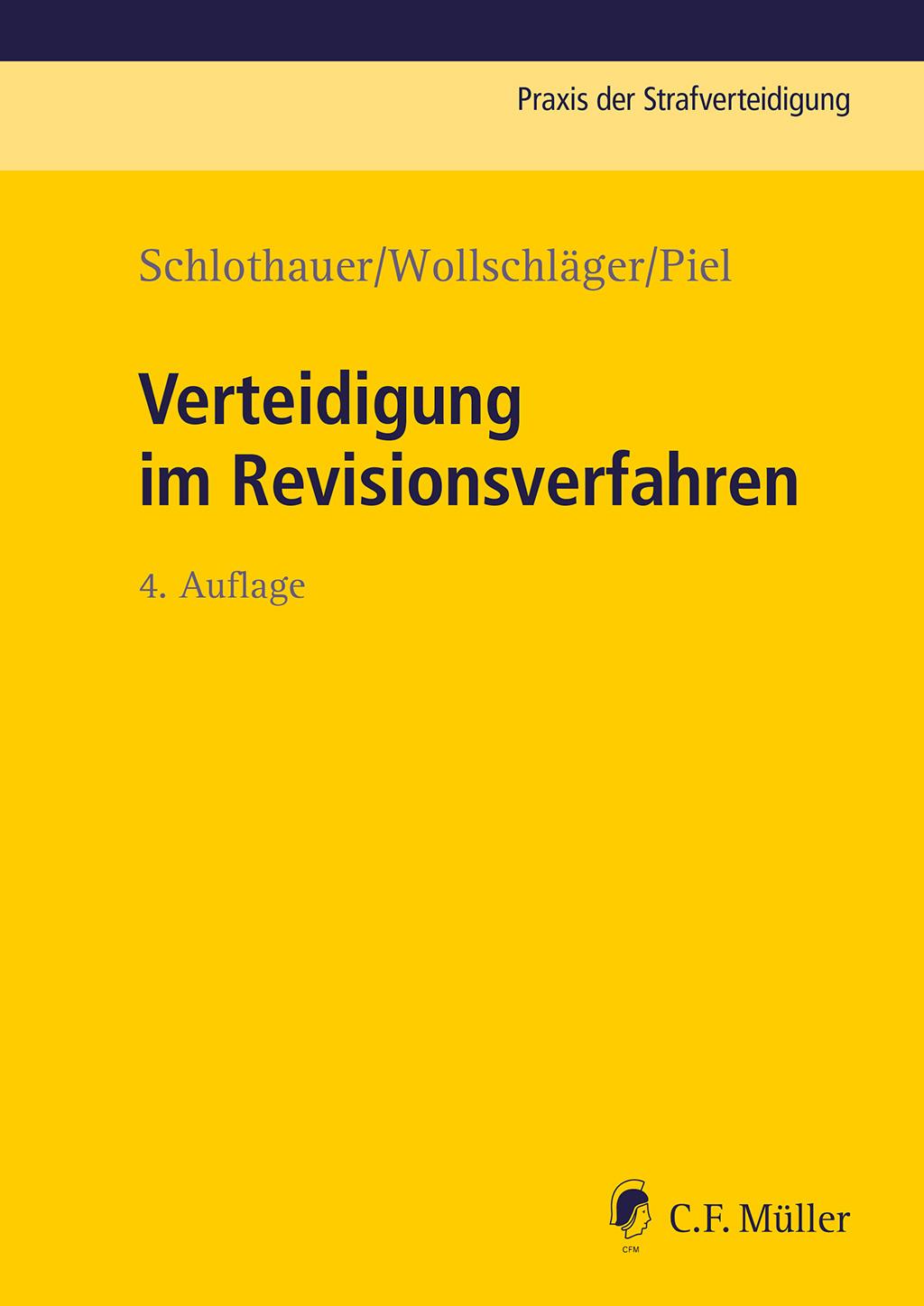 Vorderes Coverbild Verteidigung im Revisionsverfahren