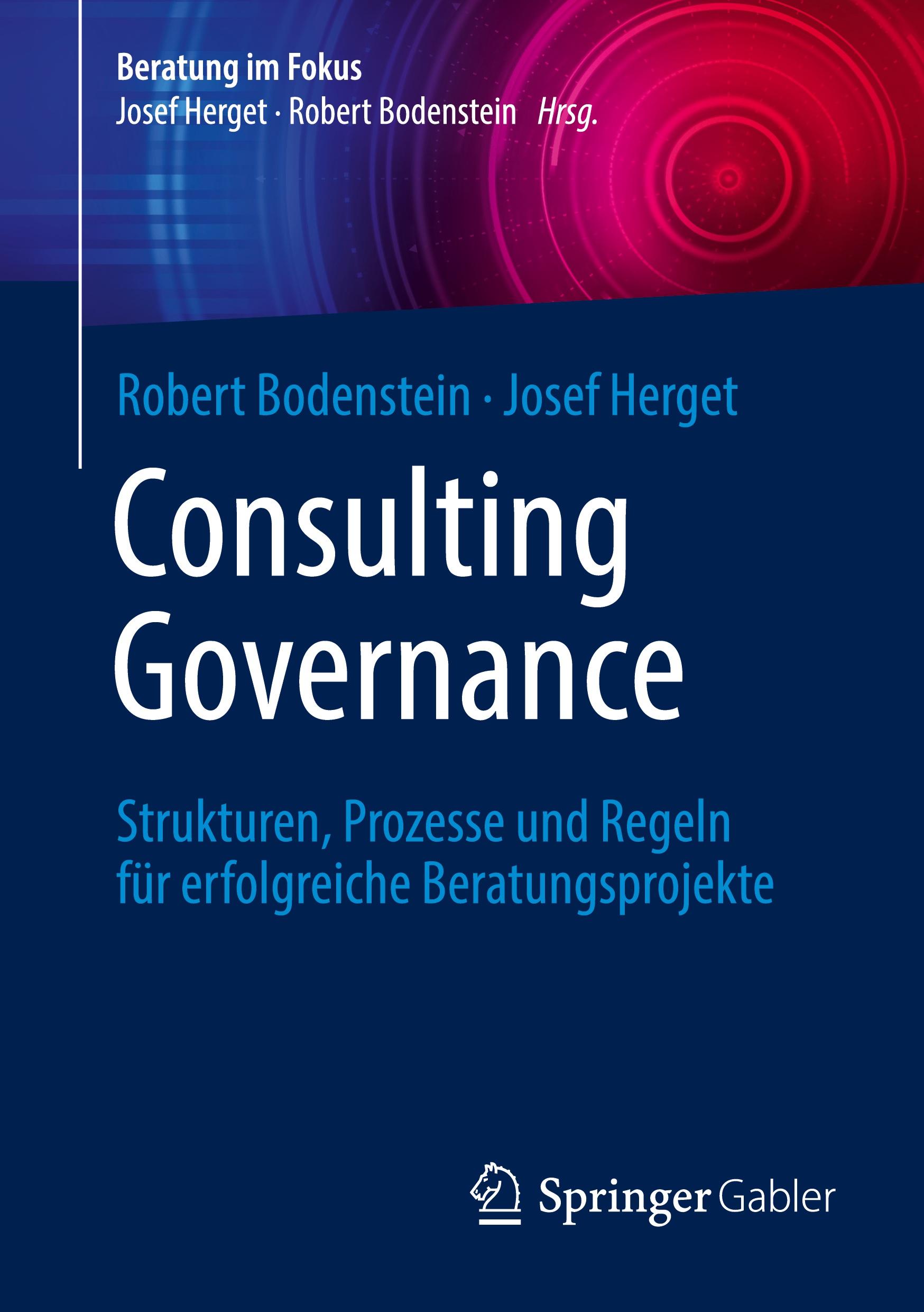 Vorderes Coverbild Consulting Governance