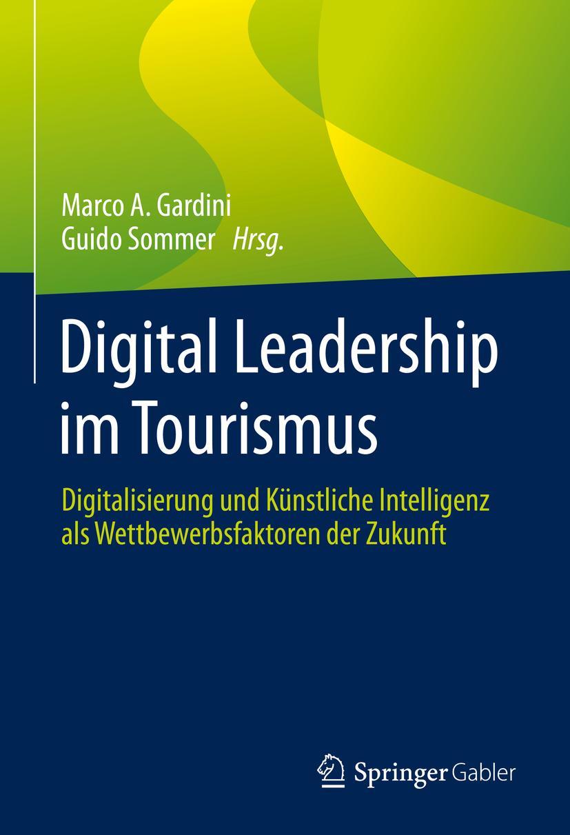 Vorderes Coverbild Digital Leadership im Tourismus