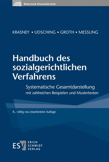 Vorderes Coverbild Handbuch des sozialgerichtlichen Verfahrens