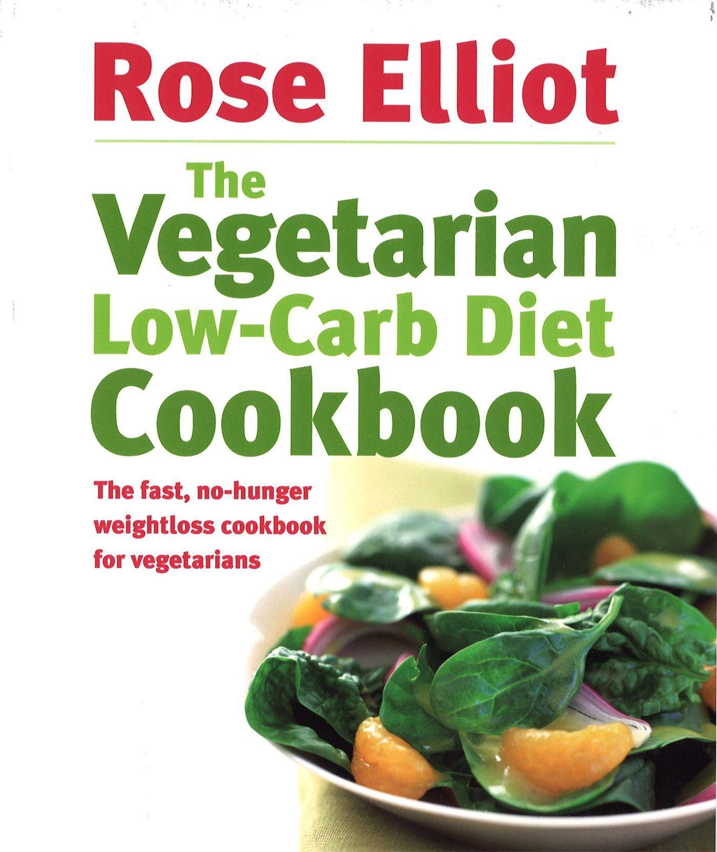 Vorderes Coverbild The Vegetarian Low-Carb Diet Cookbook