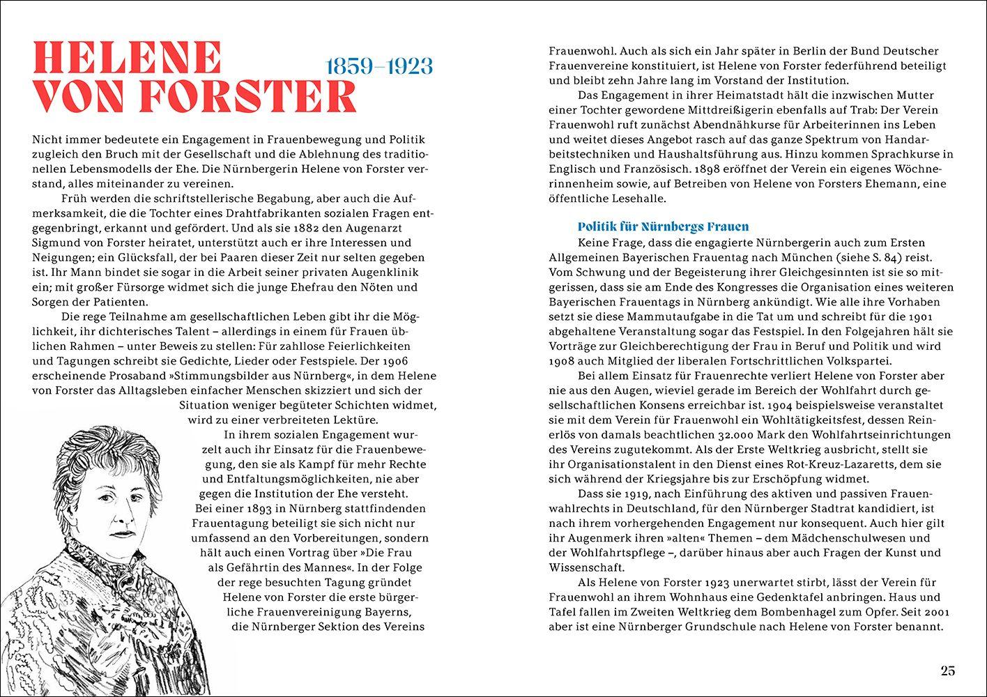 Beispielinhalt (Bild) Die Bayerischen Suffragetten