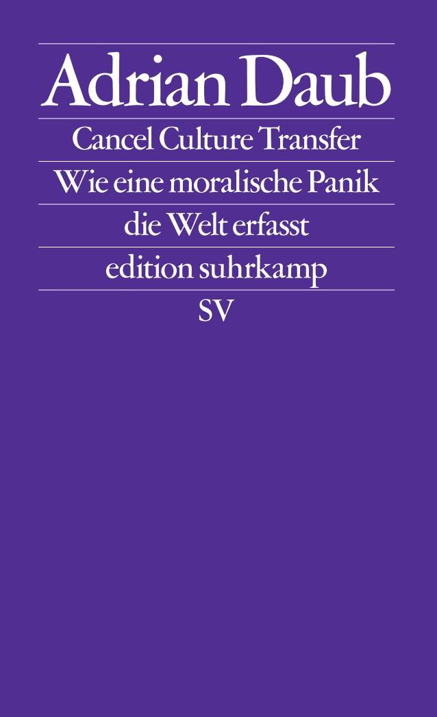 Vorderes Coverbild Cancel Culture Transfer