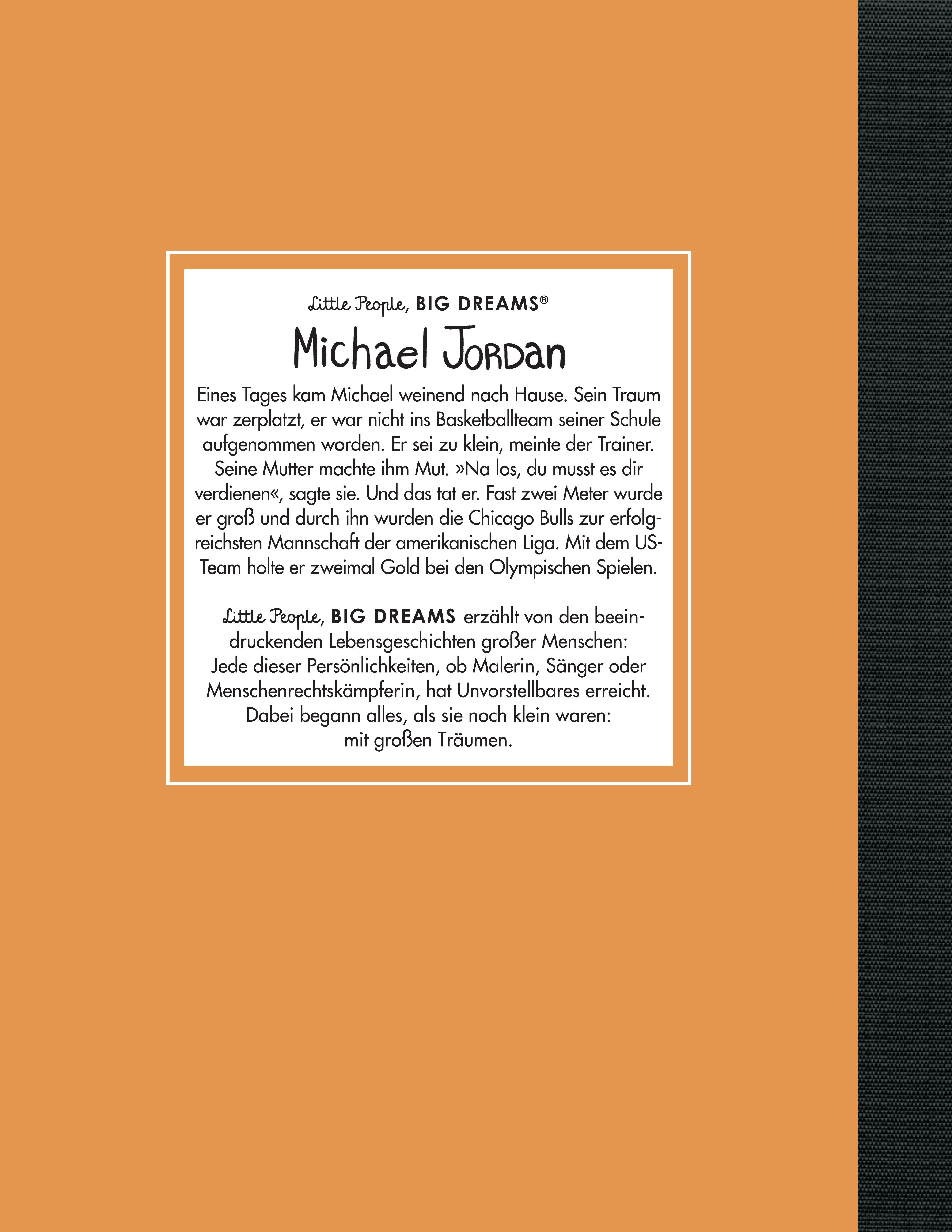 Rückseitencover Michael Jordan