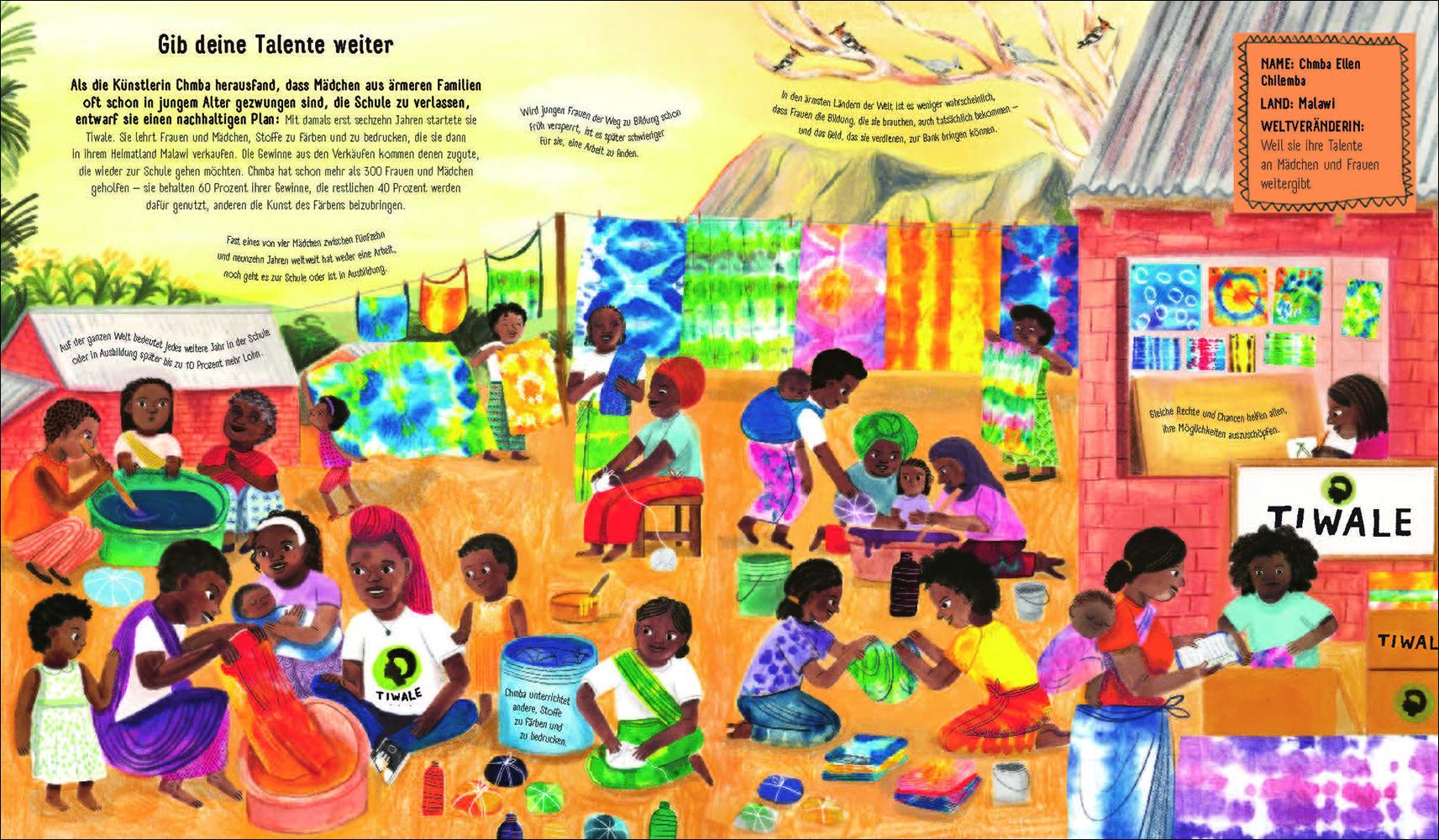 Beispielinhalt (Bild) Rette die Welt mit deiner Idee