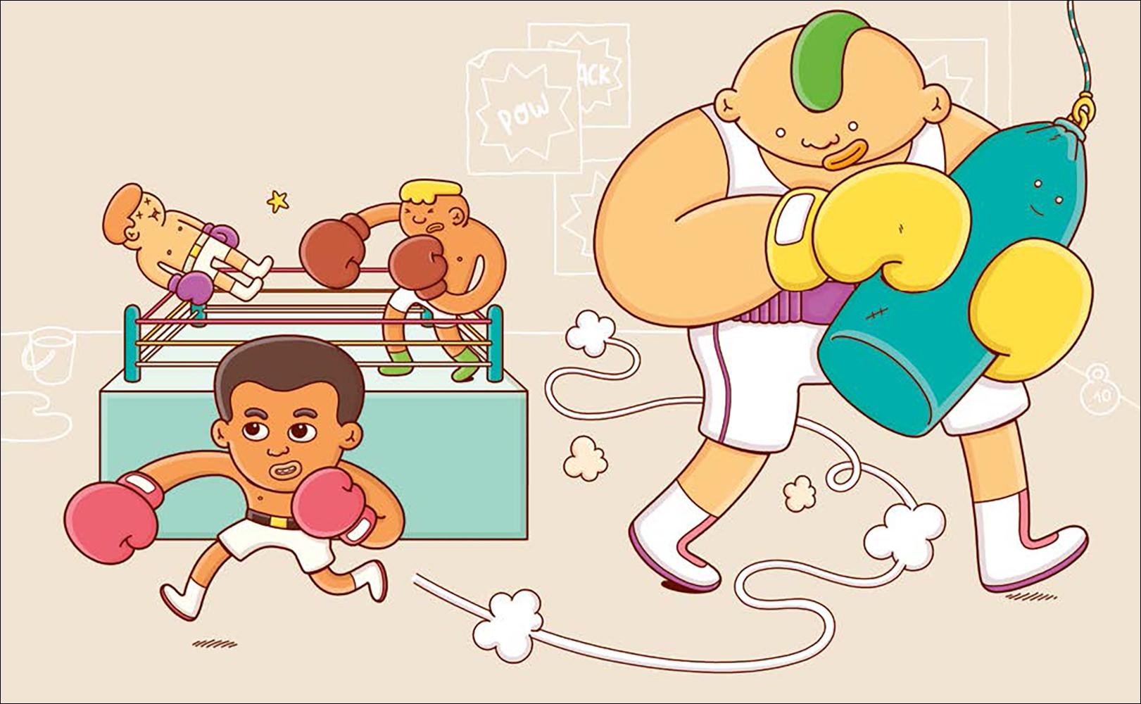 Beispielinhalt (Bild) Muhammad Ali