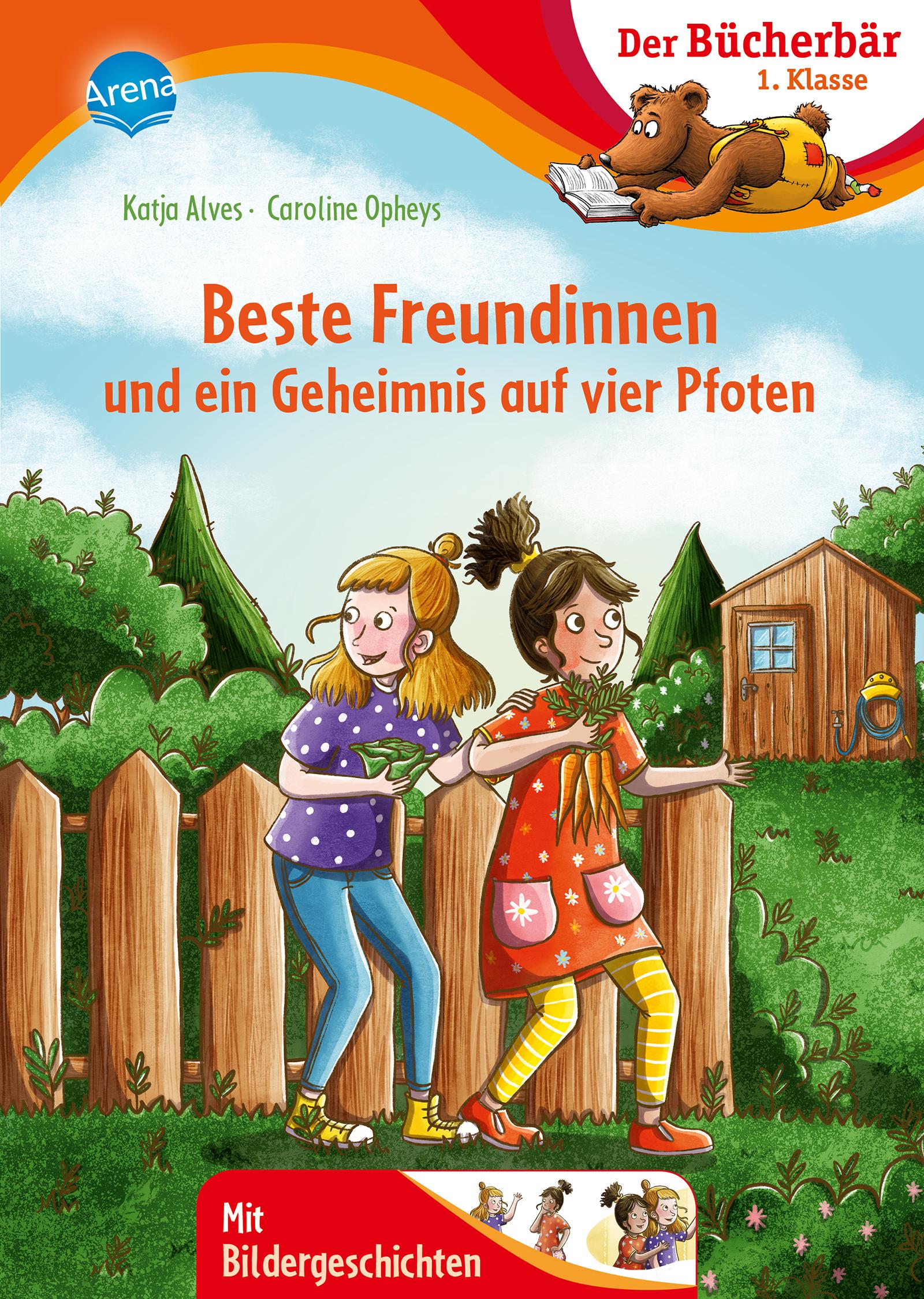 Vorderes Coverbild Beste Freundinnen und ein Geheimnis auf vier Pfoten