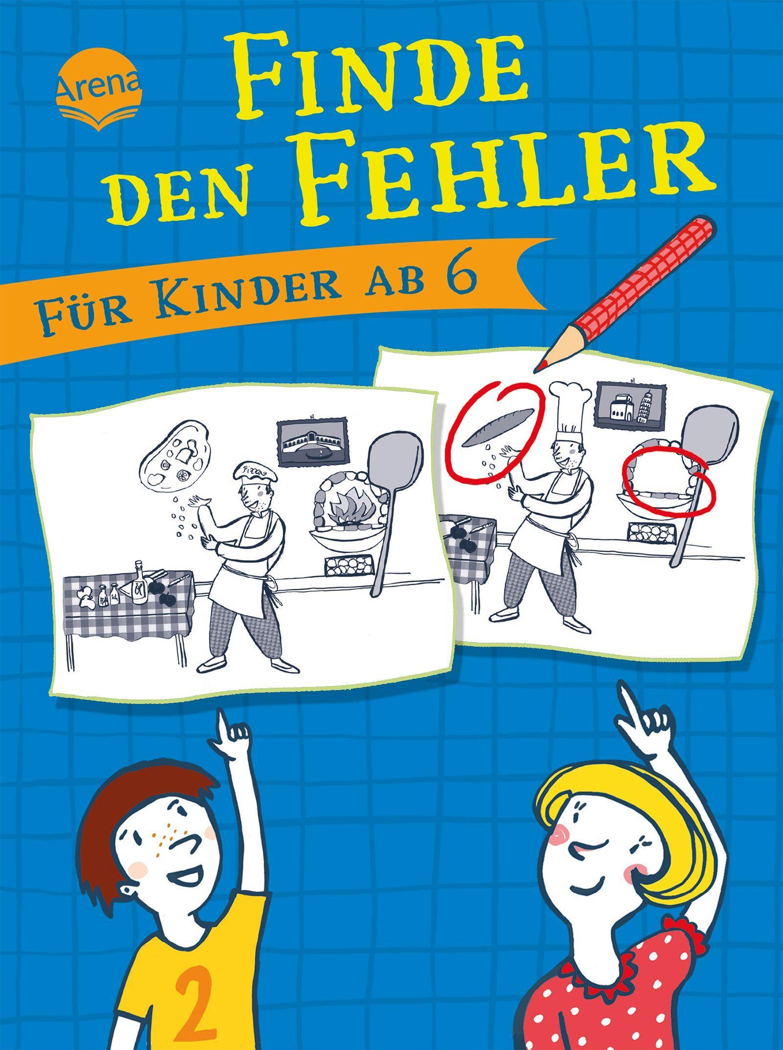 Vorderes Coverbild Finde den Fehler. Für Kinder ab 6