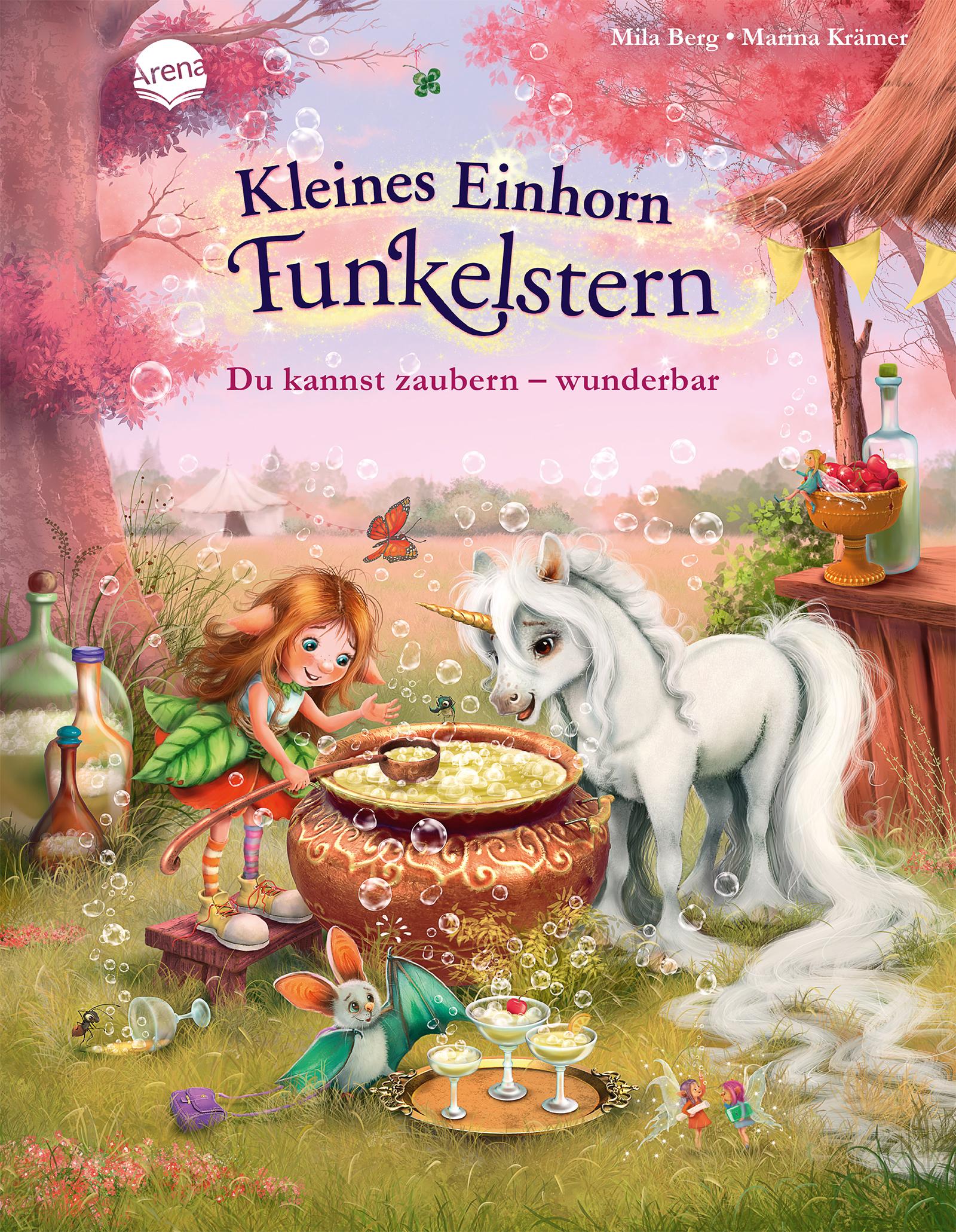 Vorderes Coverbild Kleines Einhorn Funkelstern (3). Du kannst zaubern - wunderbar