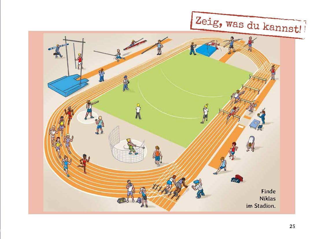 Beispielinhalt (Bild) Olympia träumt von Olympia