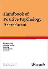 Vorderes Coverbild Handbook of Positive Psychology Assessment