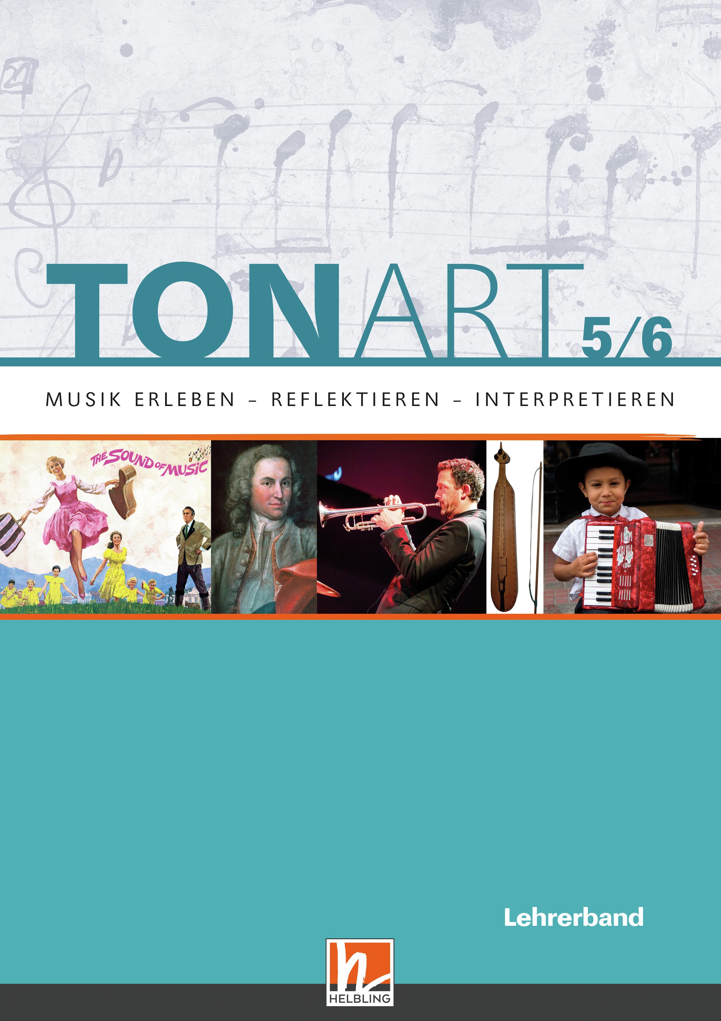 Vorderes Coverbild TONART 5/6. Lehrerband