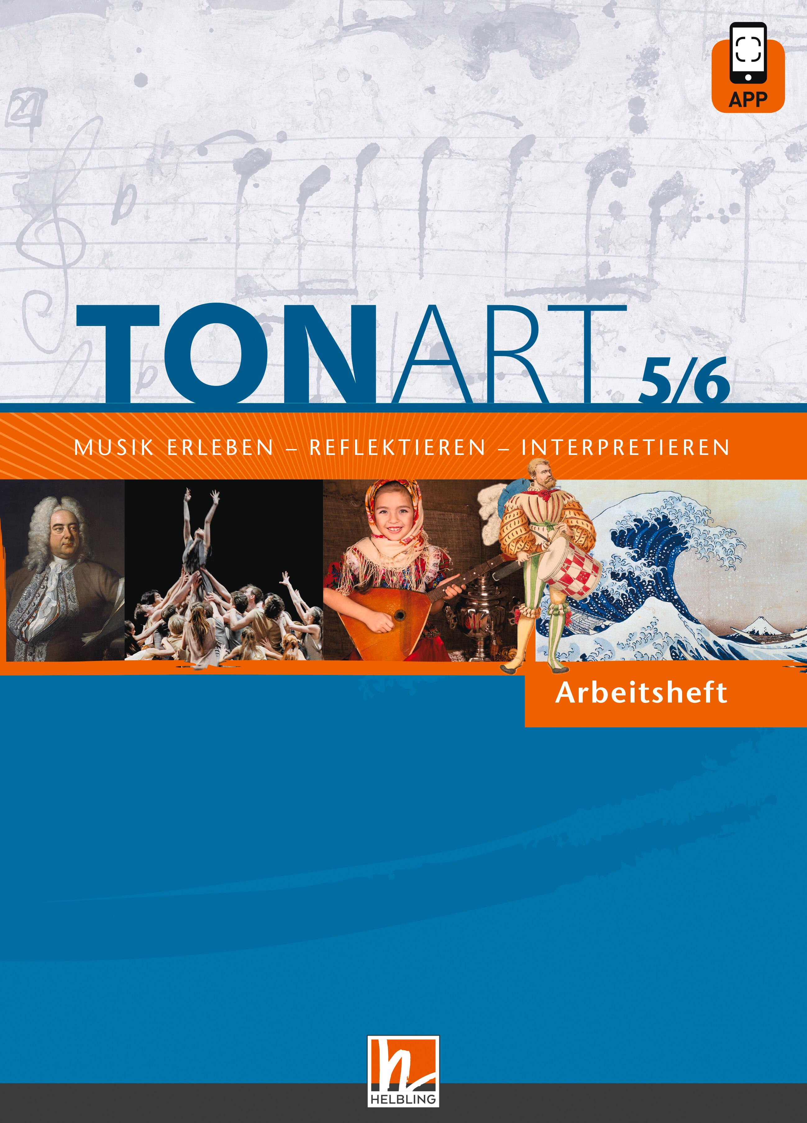 Vorderes Coverbild TONART 5/6. Arbeitsheft