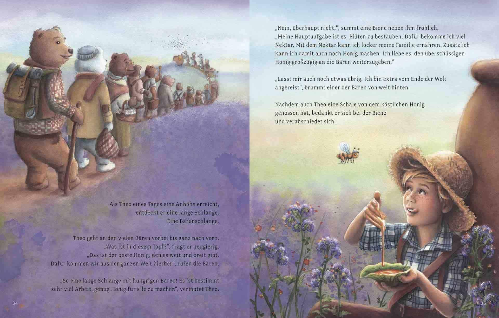 Beispielinhalt (Bild) Theo Thede - Eine Geschichte über die einzigartigen Träume und Talente in jedem von uns