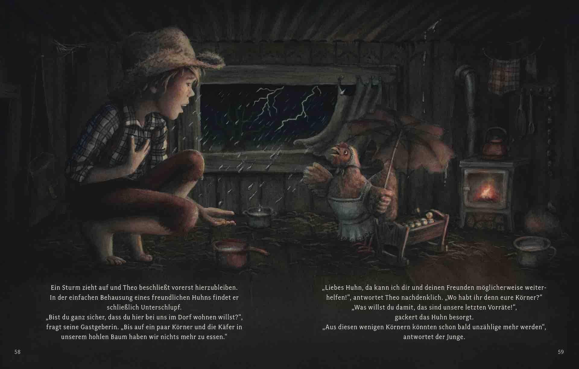 Beispielinhalt (Bild) Theo Thede - Eine Geschichte über die einzigartigen Träume und Talente in jedem von uns