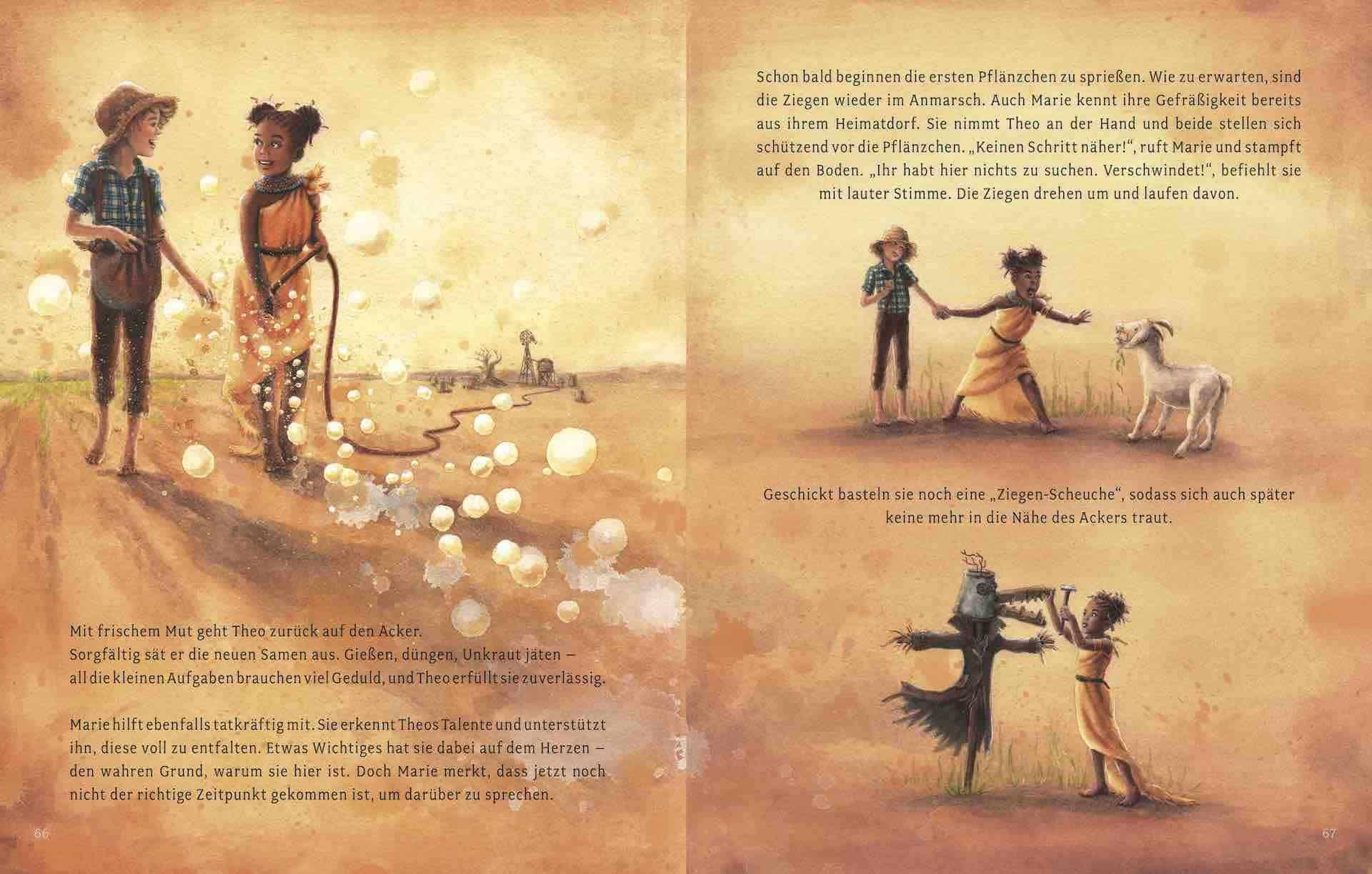 Beispielinhalt (Bild) Theo Thede - Eine Geschichte über die einzigartigen Träume und Talente in jedem von uns