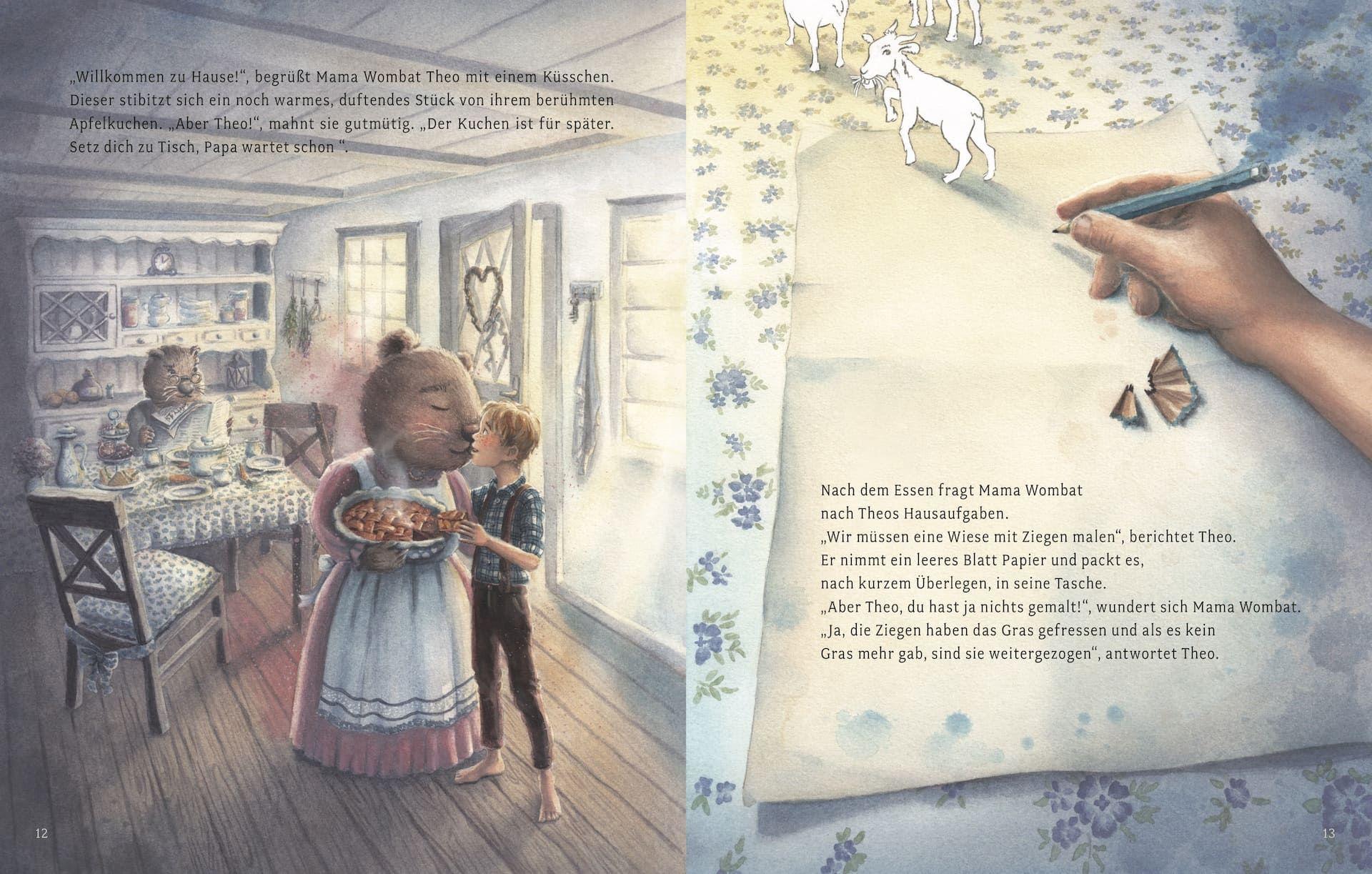 Beispielinhalt (Bild) Theo Thede - Eine Geschichte über die einzigartigen Träume und Talente in jedem von uns