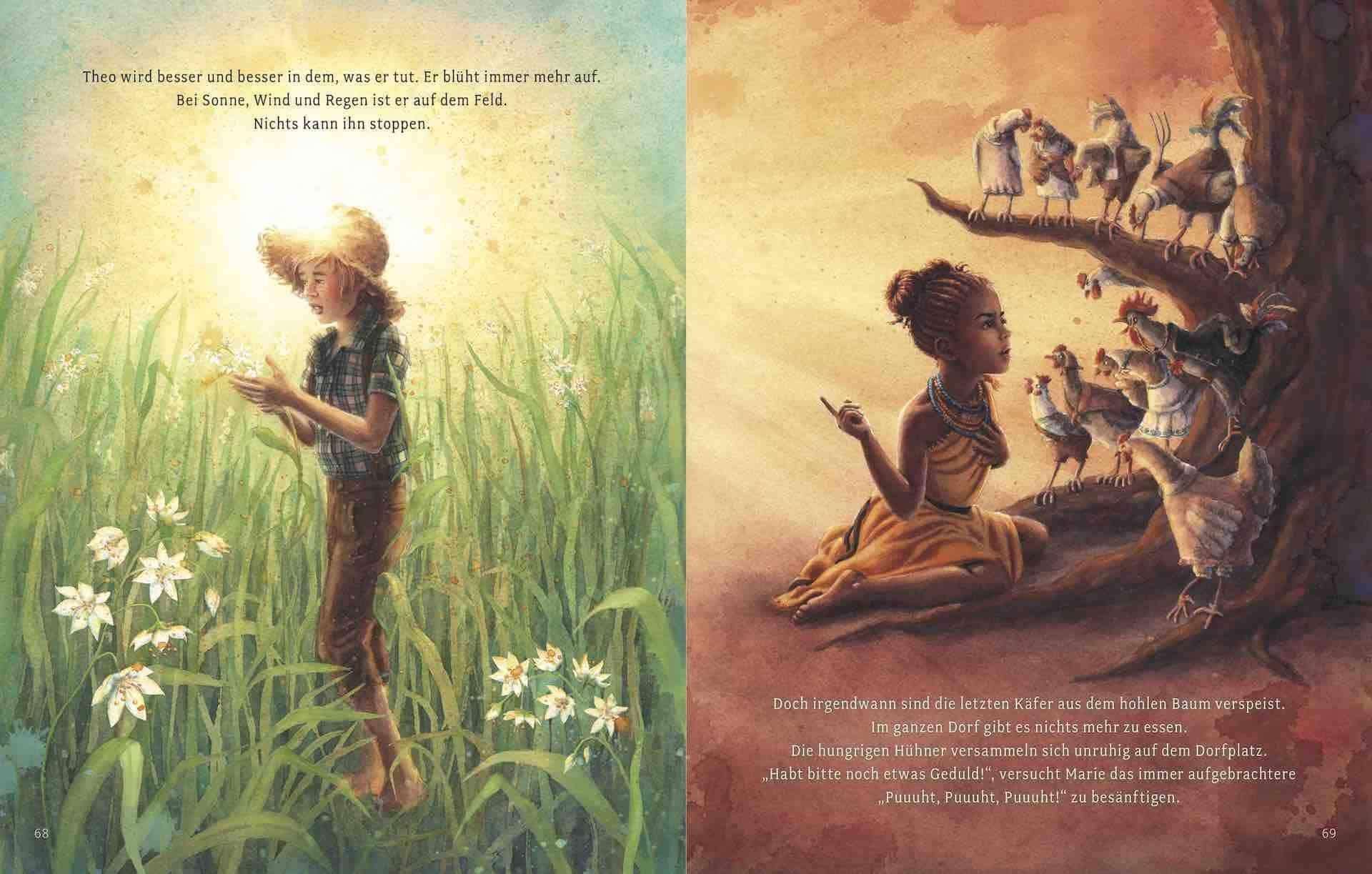 Beispielinhalt (Bild) Theo Thede - Eine Geschichte über die einzigartigen Träume und Talente in jedem von uns