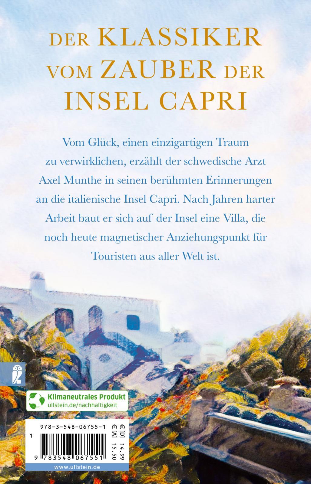 Rückseitencover Das Buch von San Michele