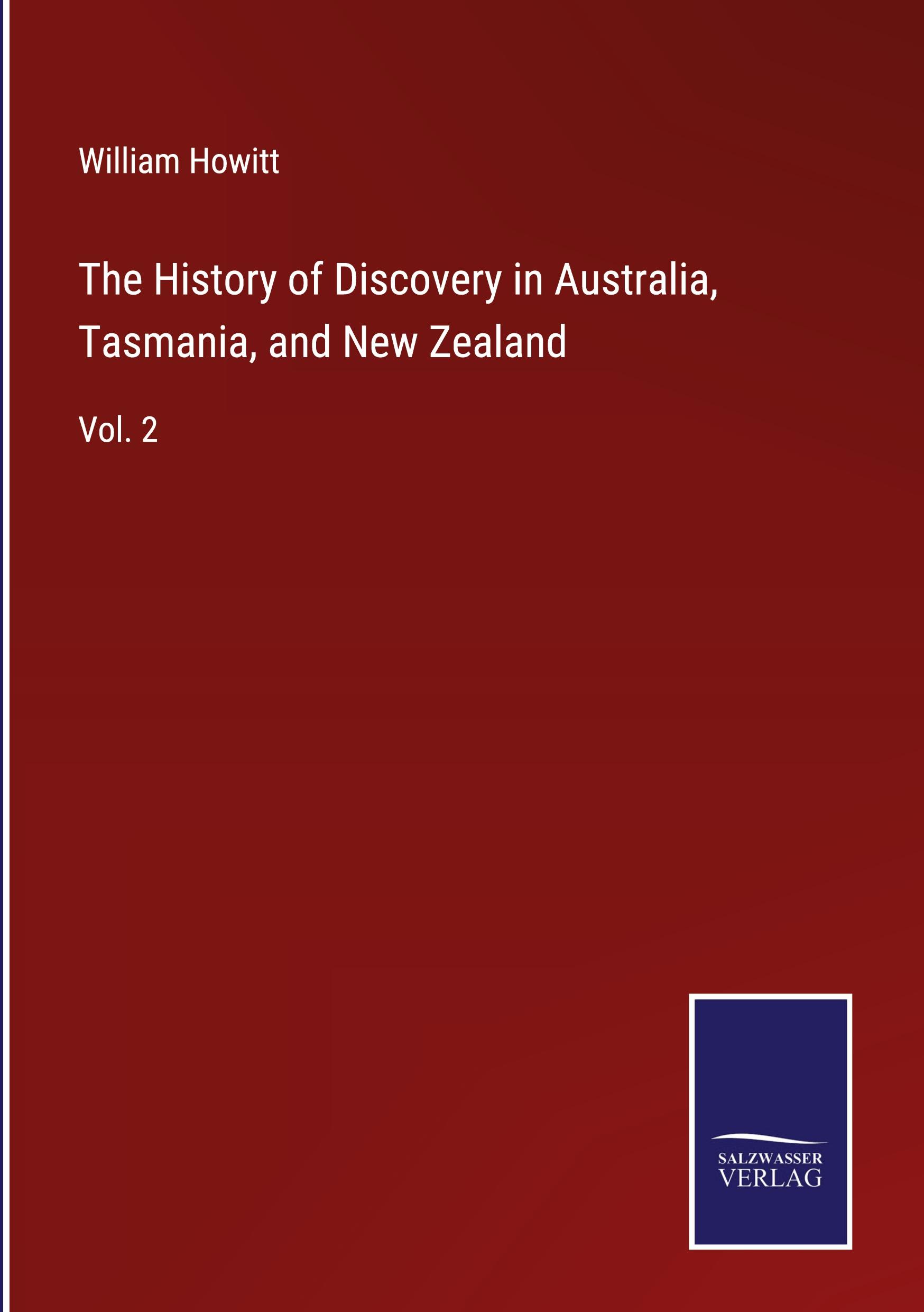 Vorderes Coverbild The History of Discovery in Australia, Tasmania, and New Zealand