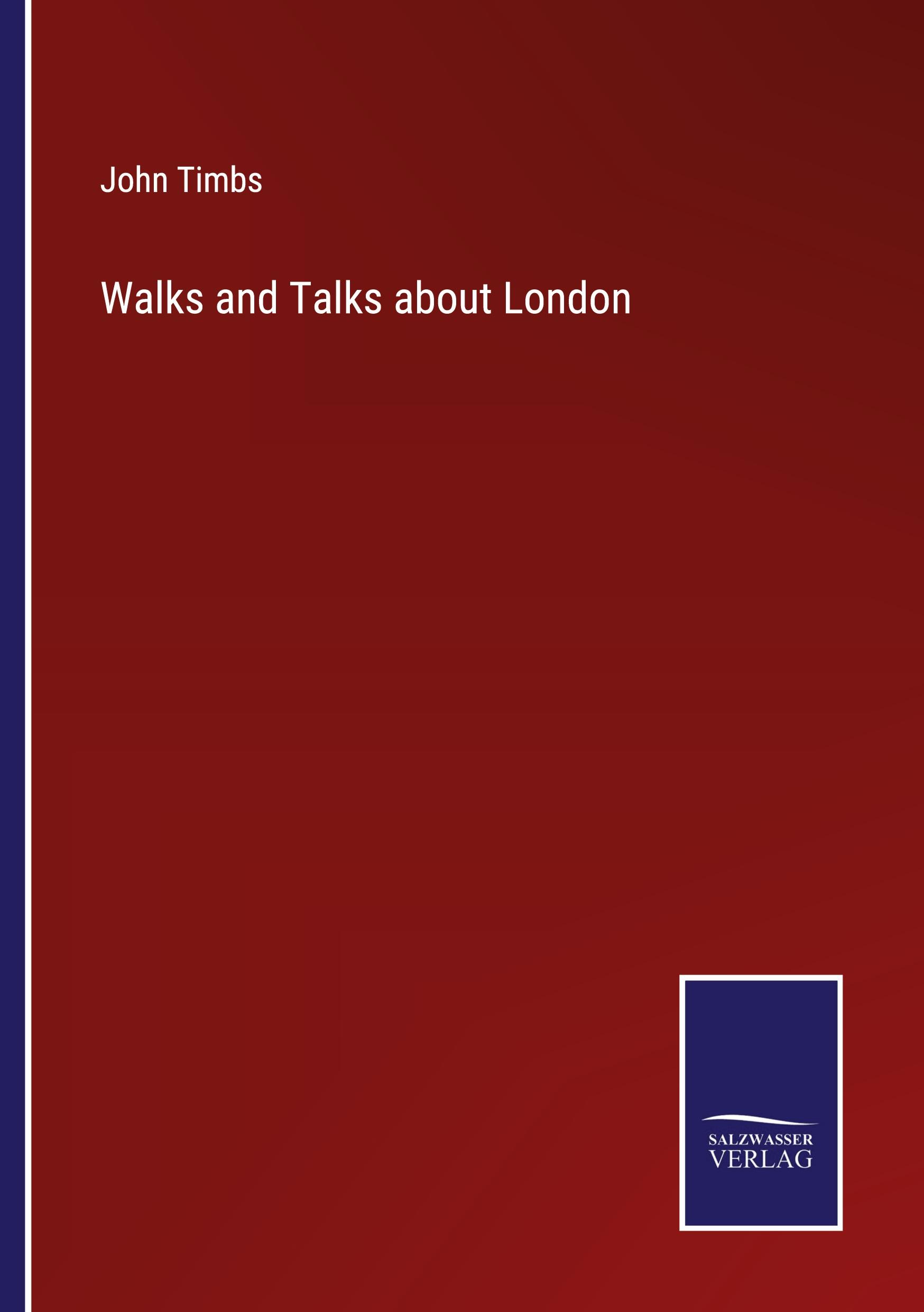 Vorderes Coverbild Walks and Talks about London