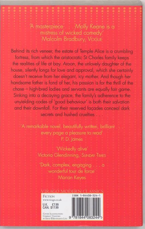 Rückseitencover Good Behaviour