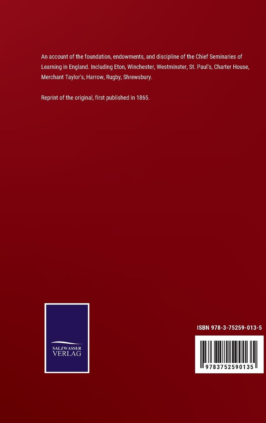 Rückseitencover The Great Schools of England