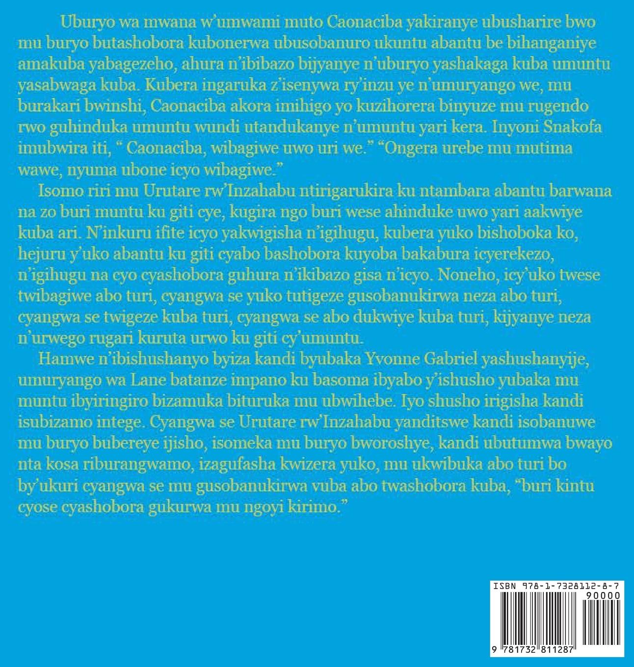 Rückseitencover URUTARE RW'INZAHABU