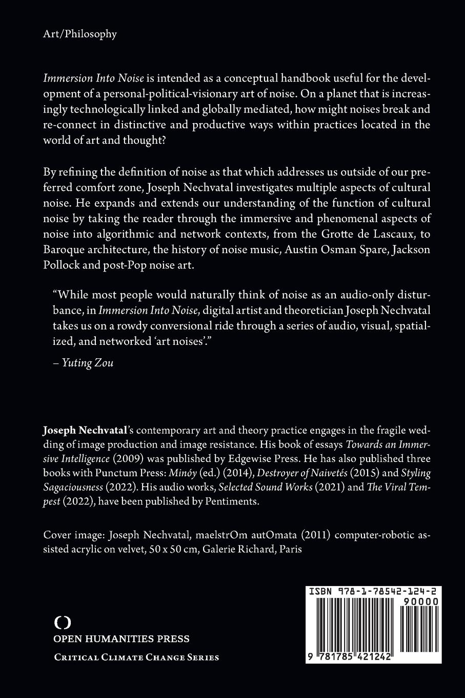 Rückseitencover Immersion Into Noise (second edition)