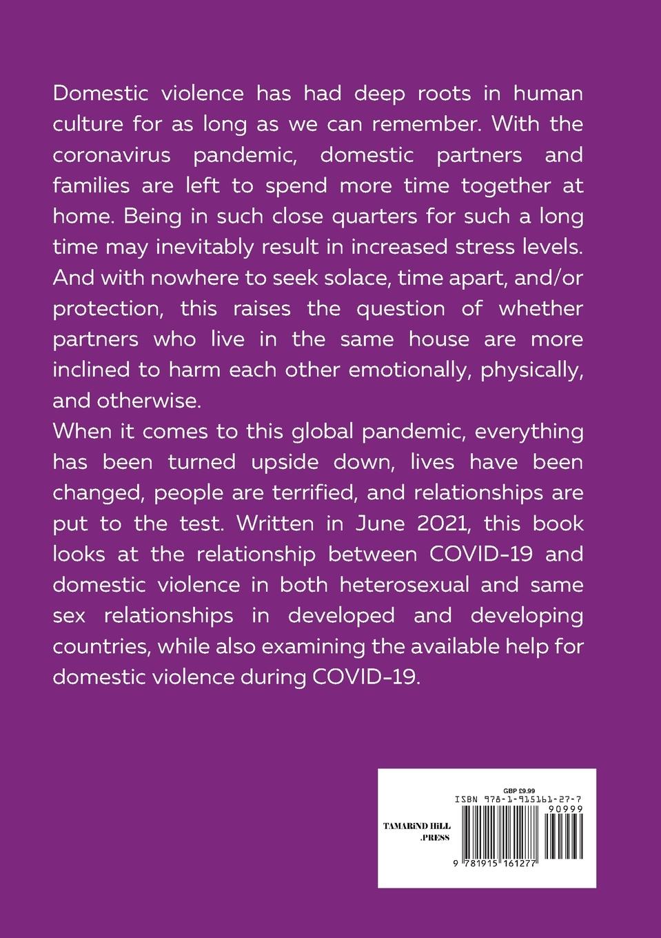 Rückseitencover Domestic Abuse and Violence in the COVID-19 Pandemic