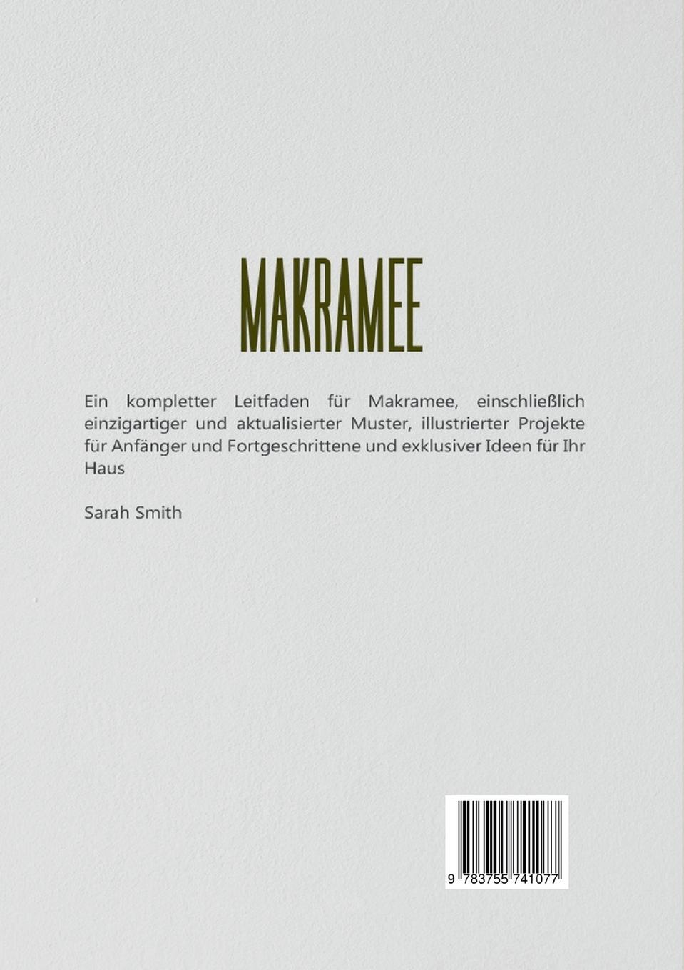 Rückseitencover Makramee