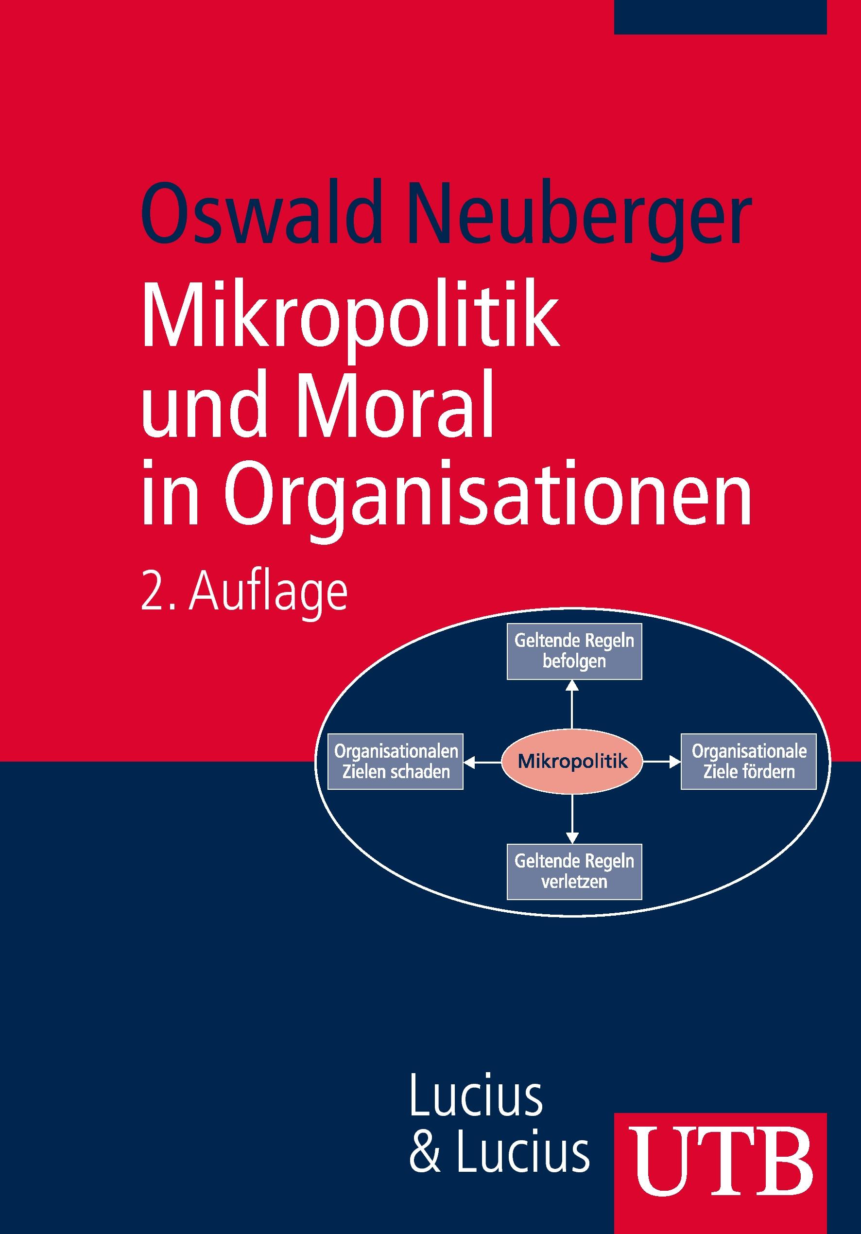 Vorderes Coverbild Mikropolitik und Moral in Organisationen